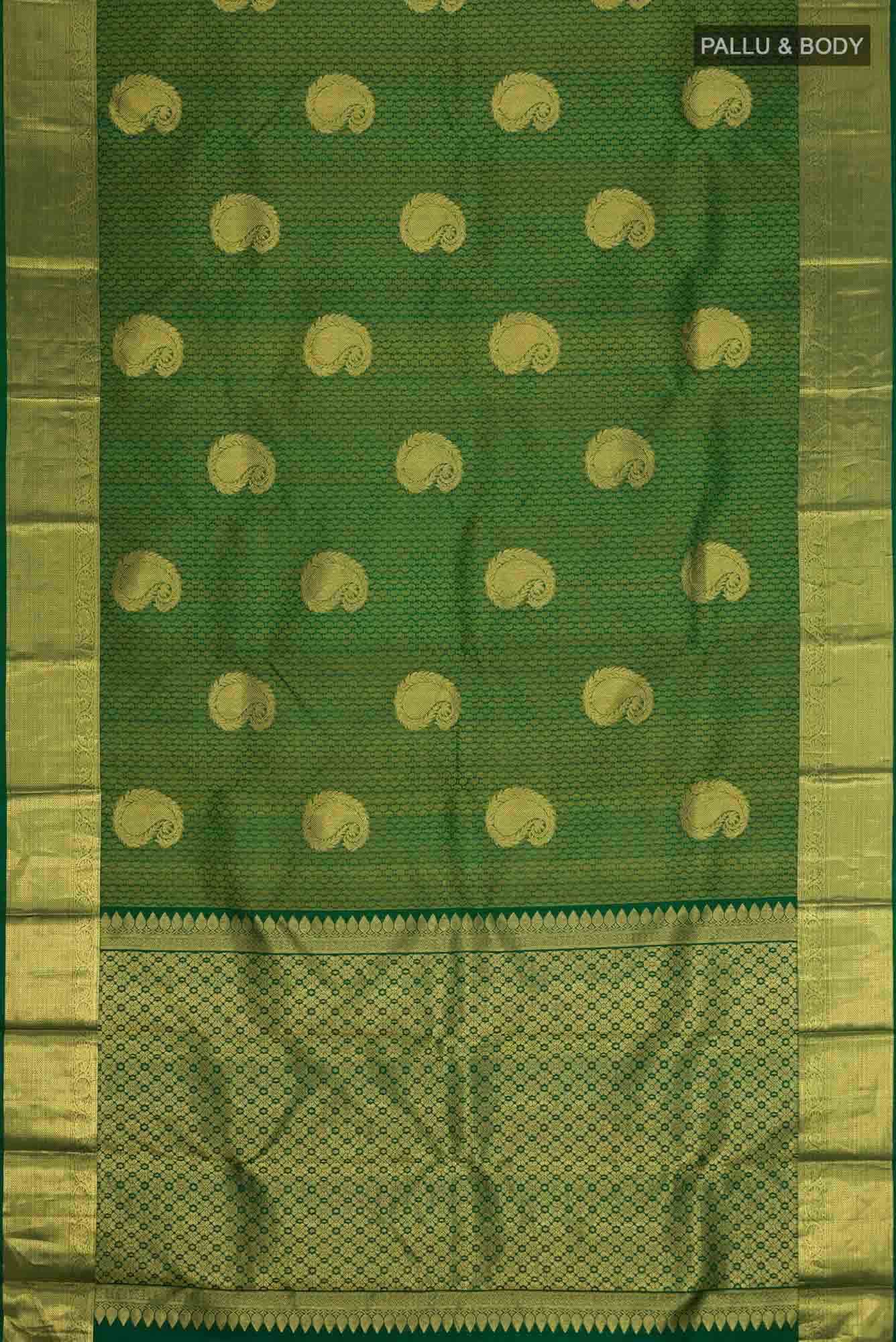Green Kanchipuram Silk Saree