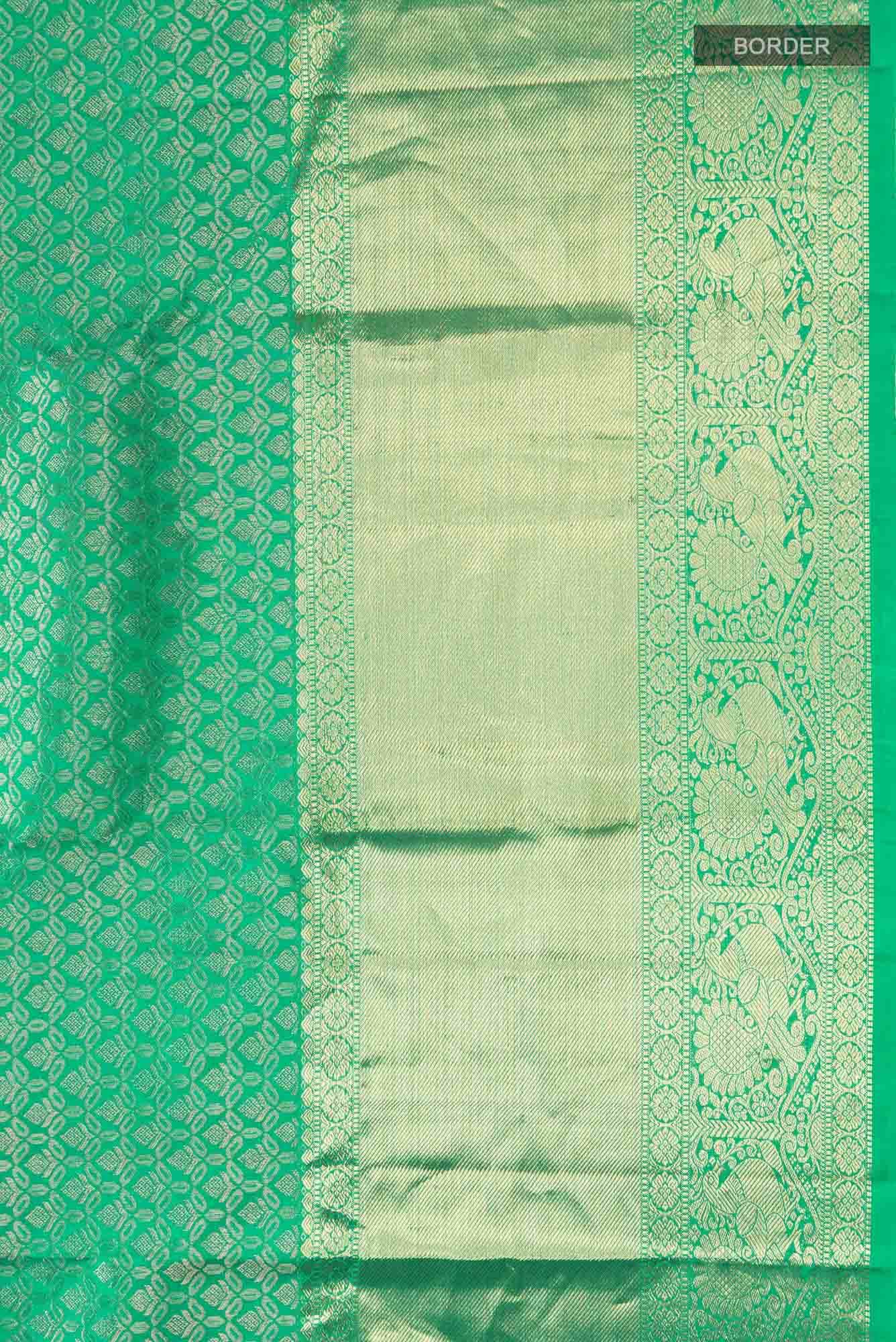 Green Kanchipuram Silk Saree