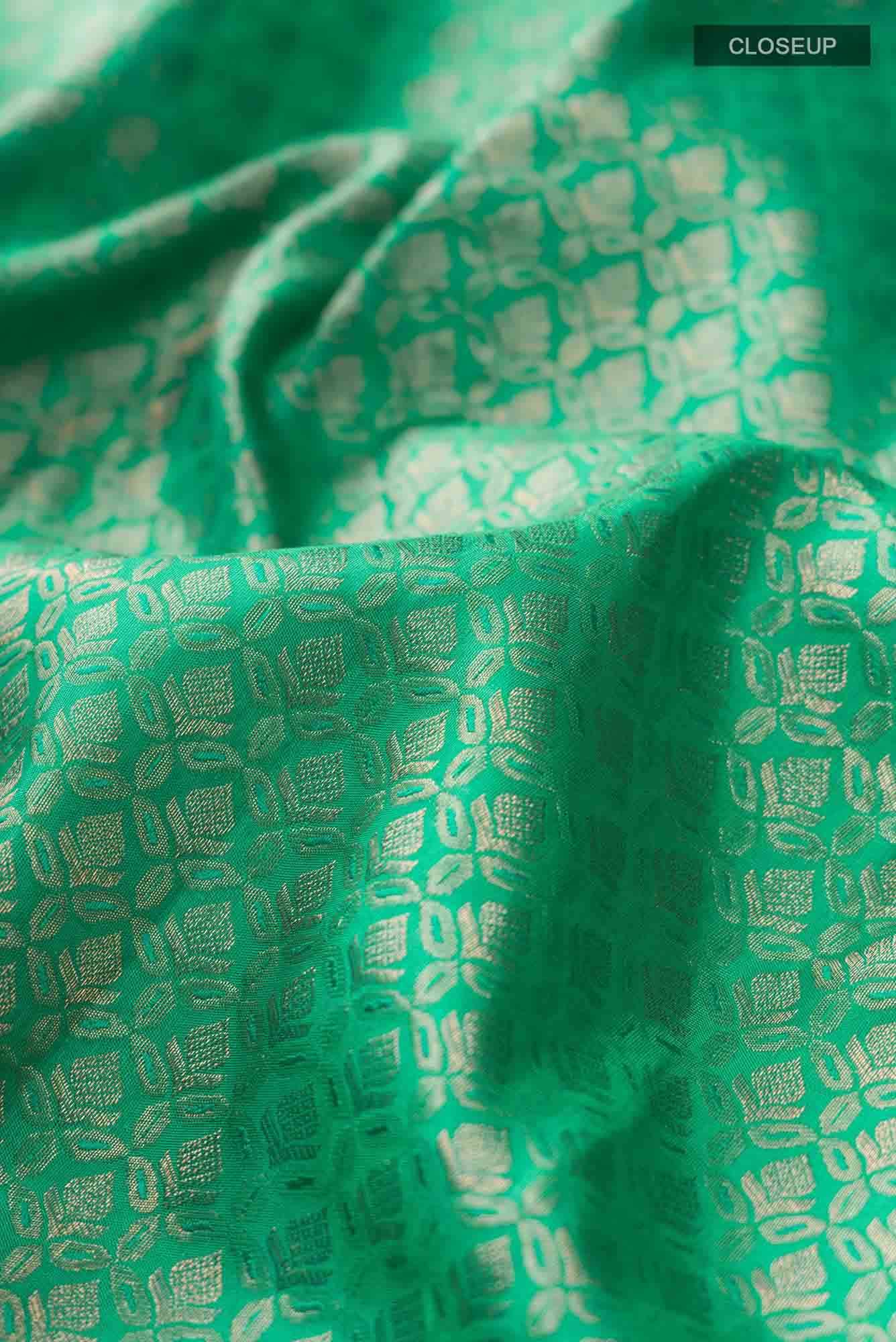 Green Kanchipuram Silk Saree