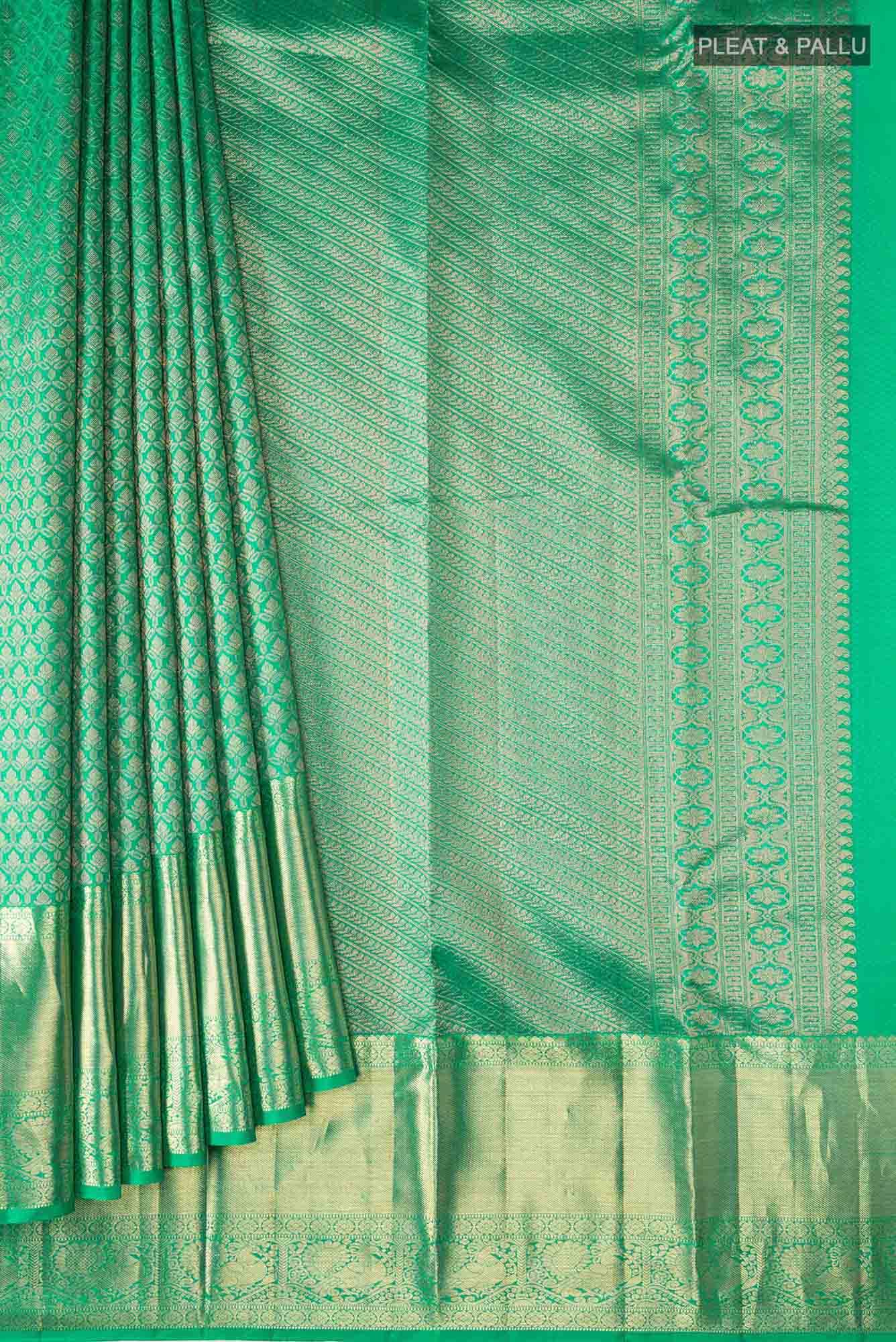 Green Kanchipuram Silk Saree