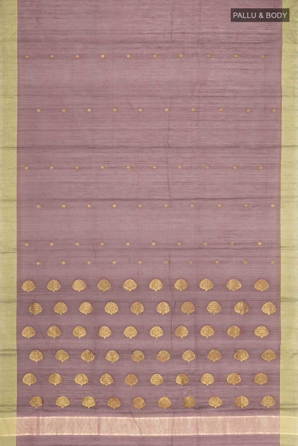 Maroon Chanderi Silk Cotton Saree