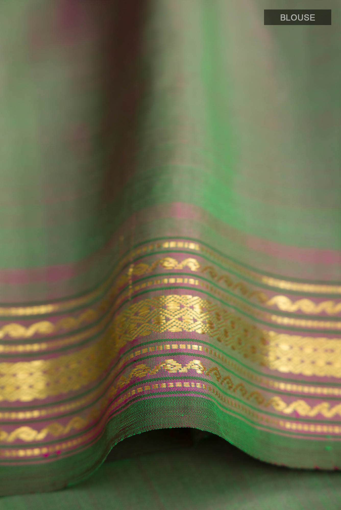 Green Kanchipuram Silk Saree