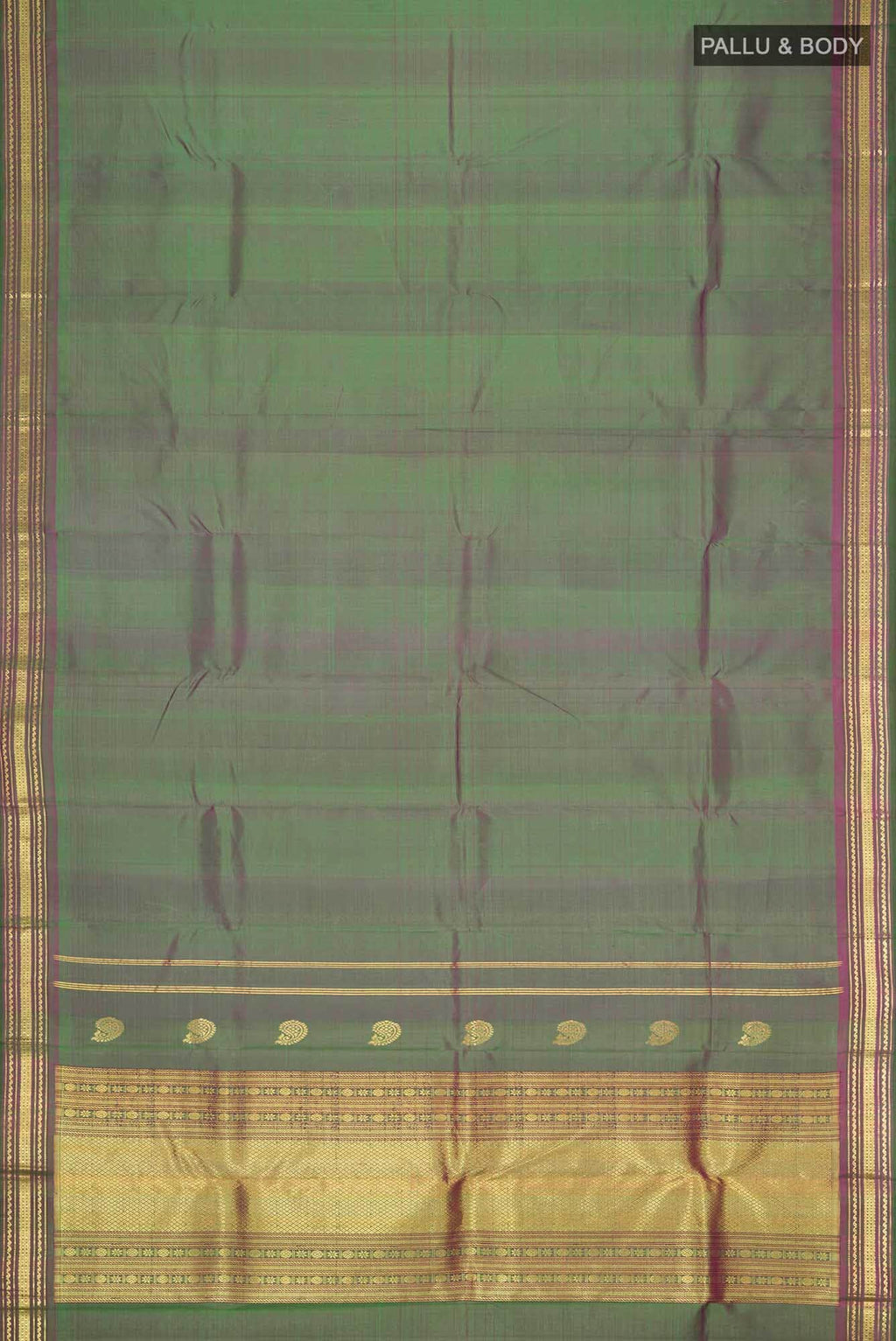 Green Kanchipuram Silk Saree
