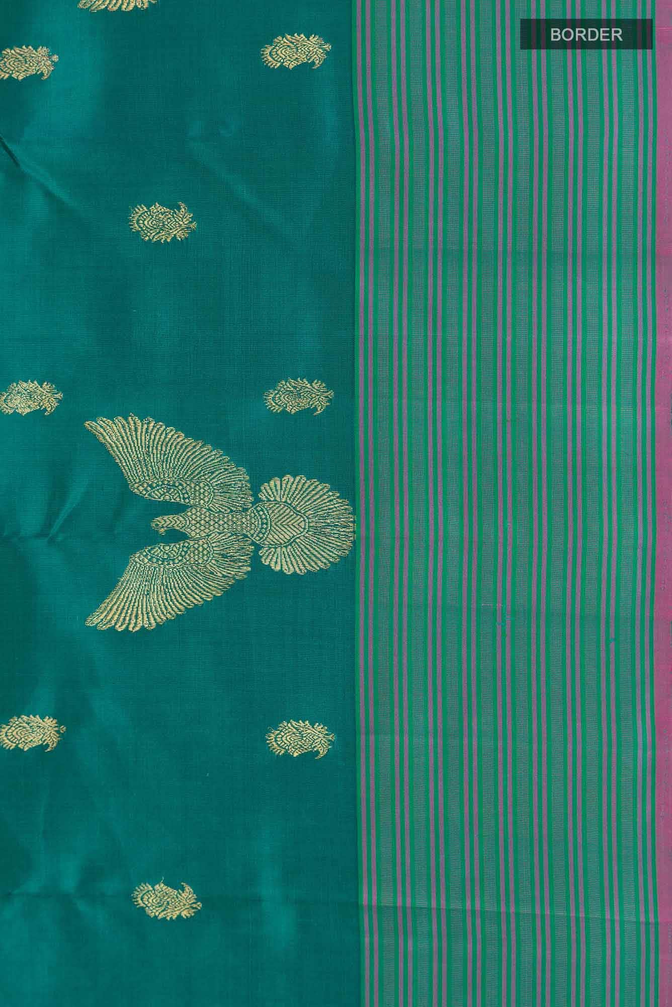 Green Kanchipuram Silk Saree