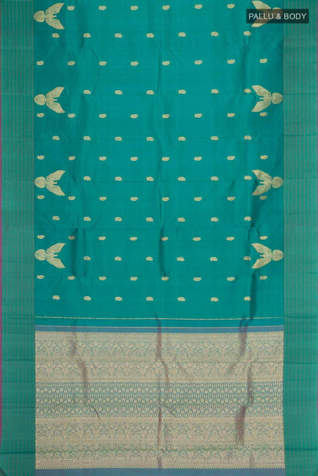 Green Kanchipuram Silk Saree
