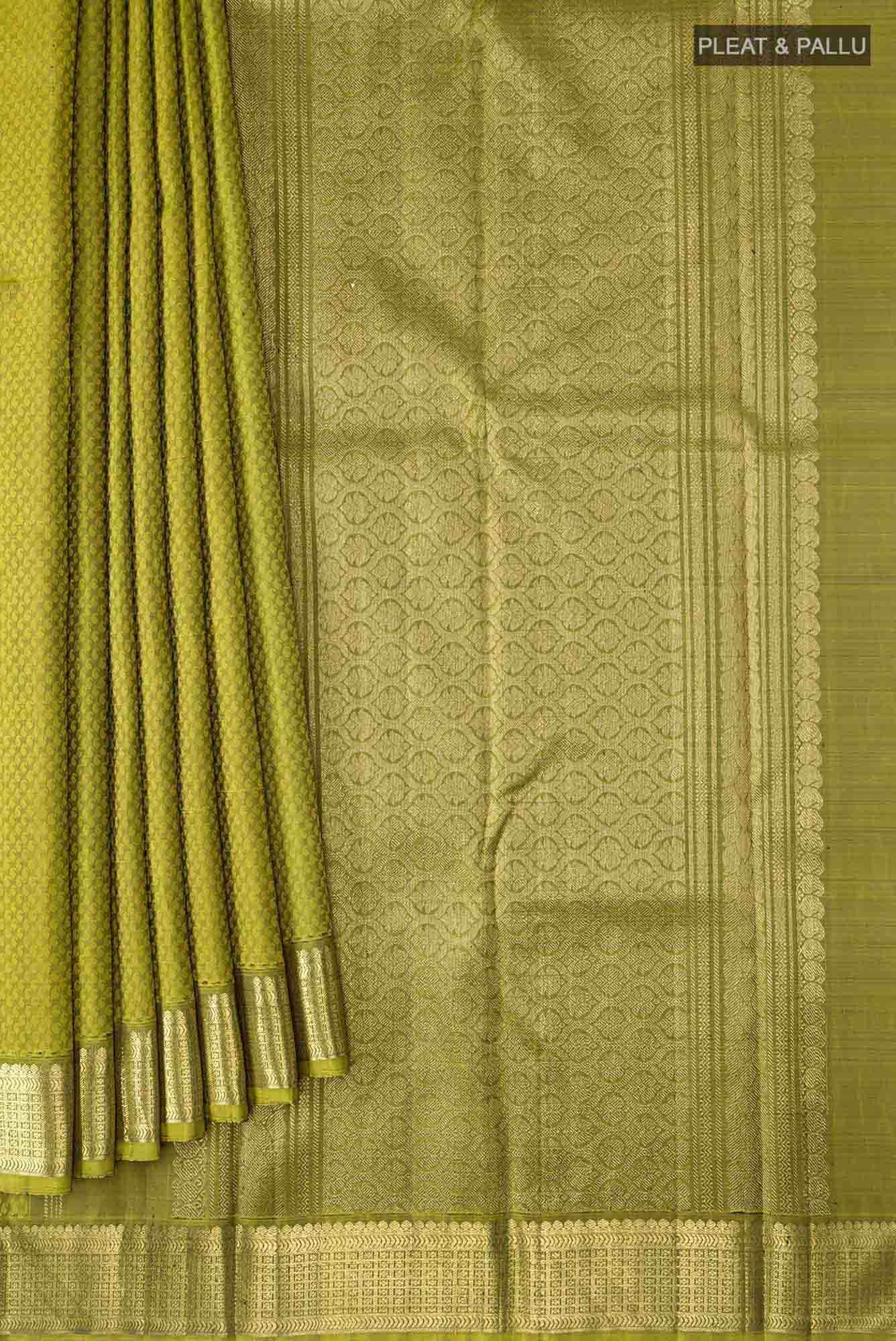 Green Kanchipuram Silk Saree