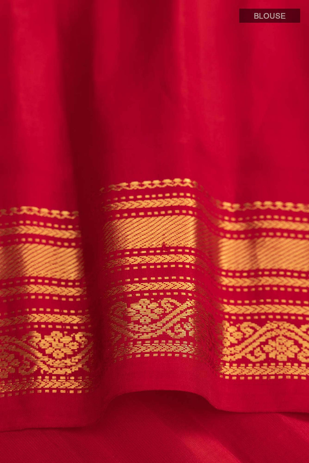 Black Gadwal Silk Saree