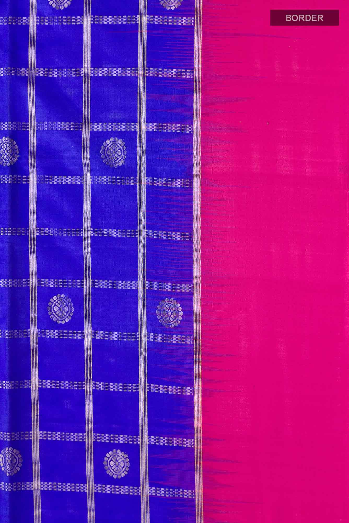 Blue Soft Silk Saree