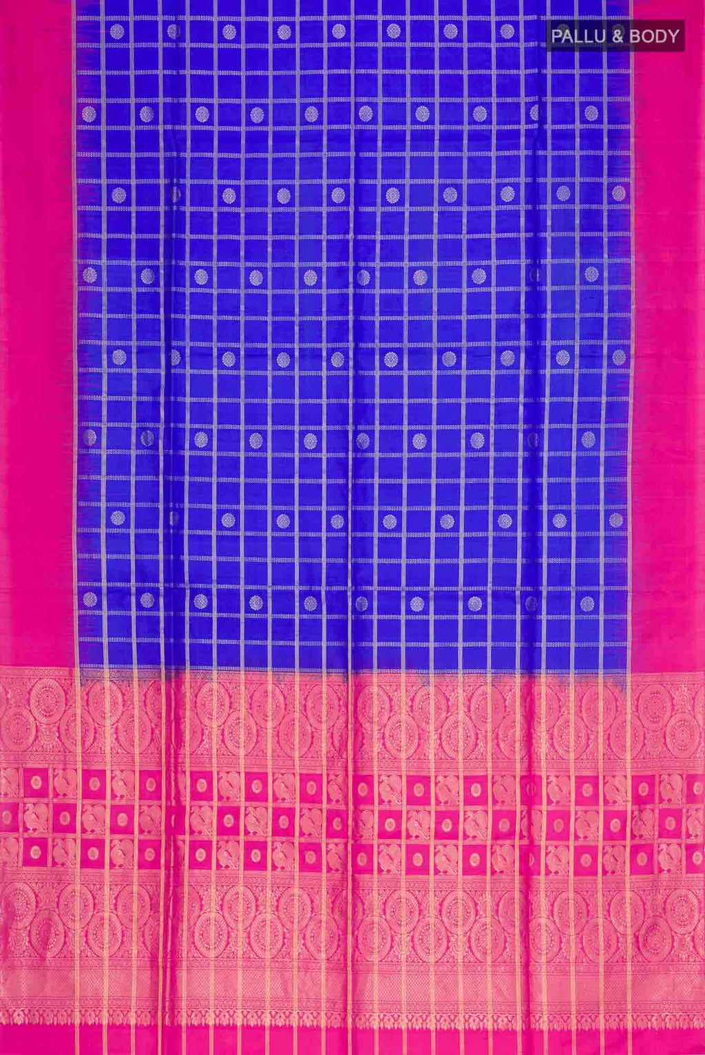 Blue Soft Silk Saree