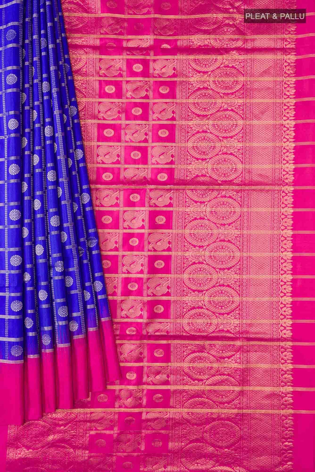 Blue Soft Silk Saree