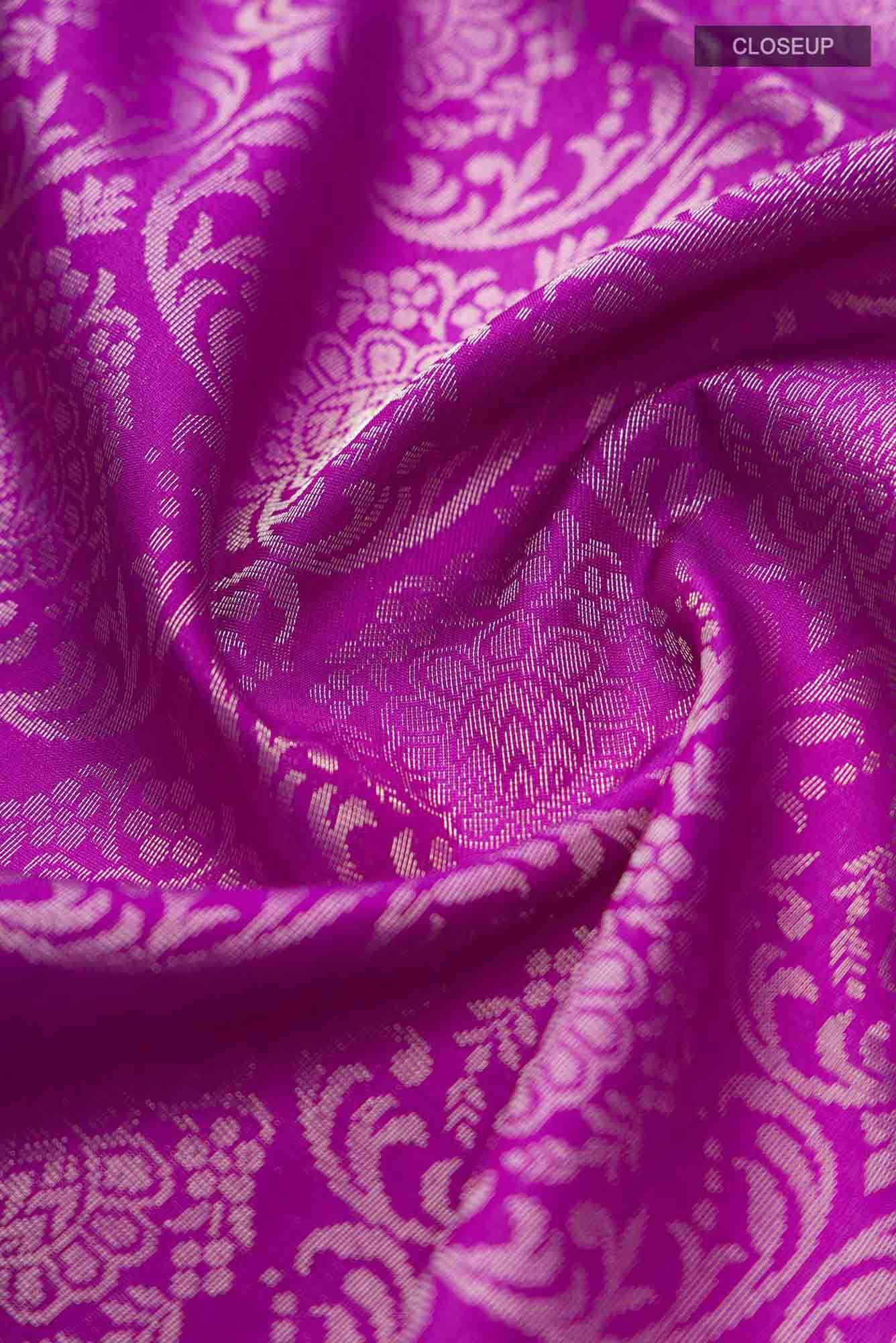 Purple Soft Silk Saree
