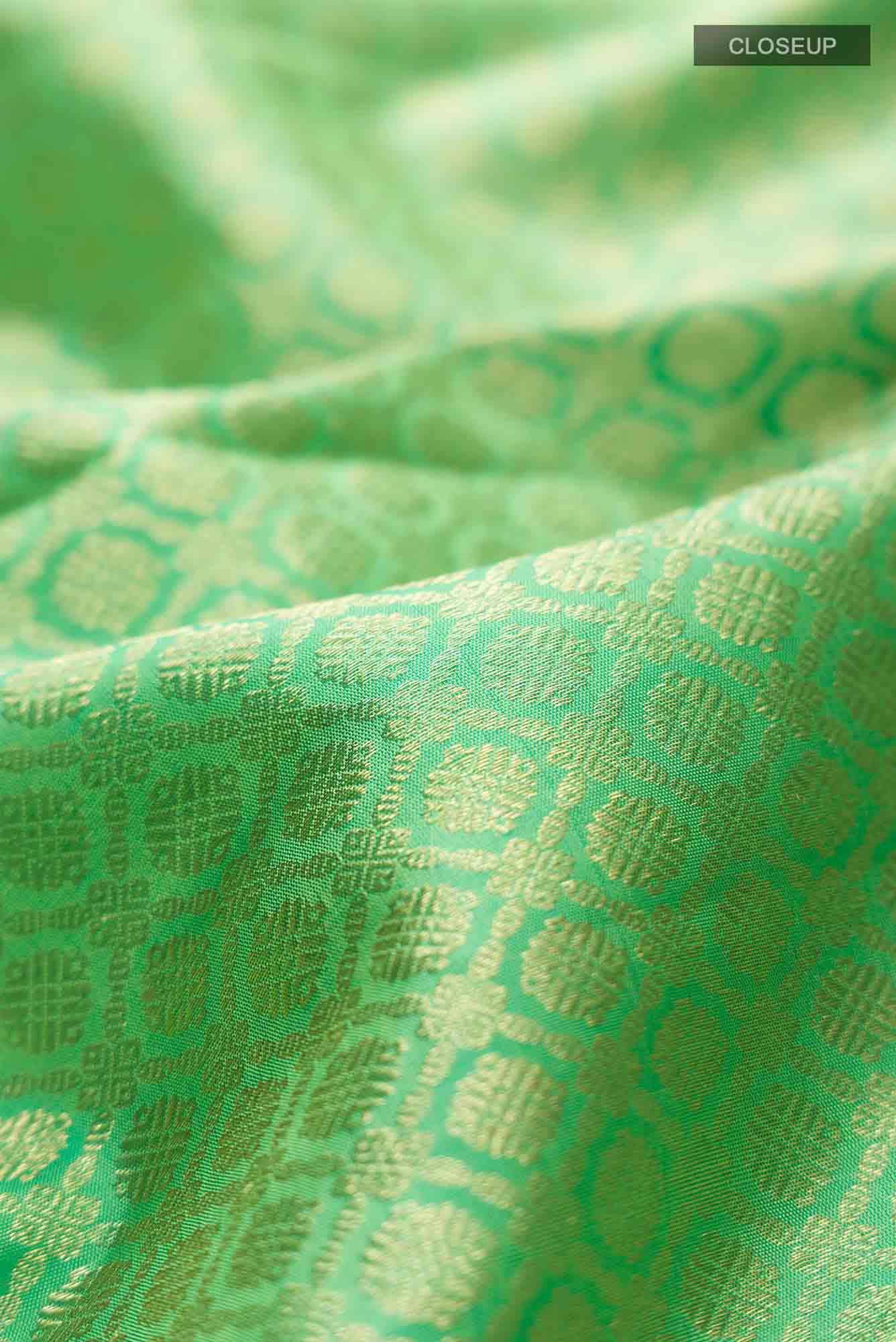 Green Kanchipuram Silk Saree