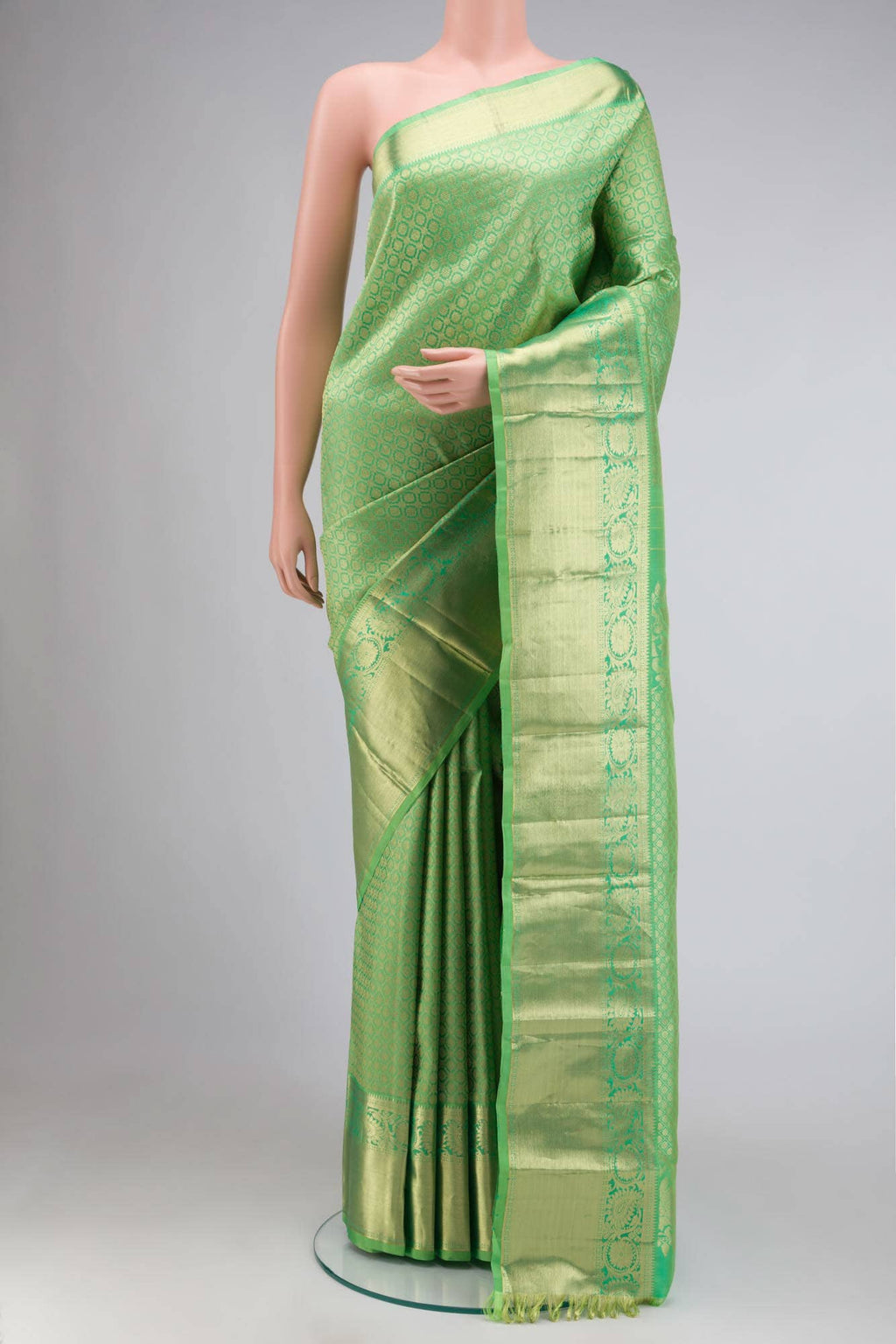 Green Kanchipuram Silk Saree