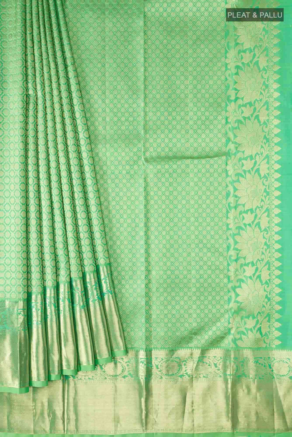 Green Kanchipuram Silk Saree