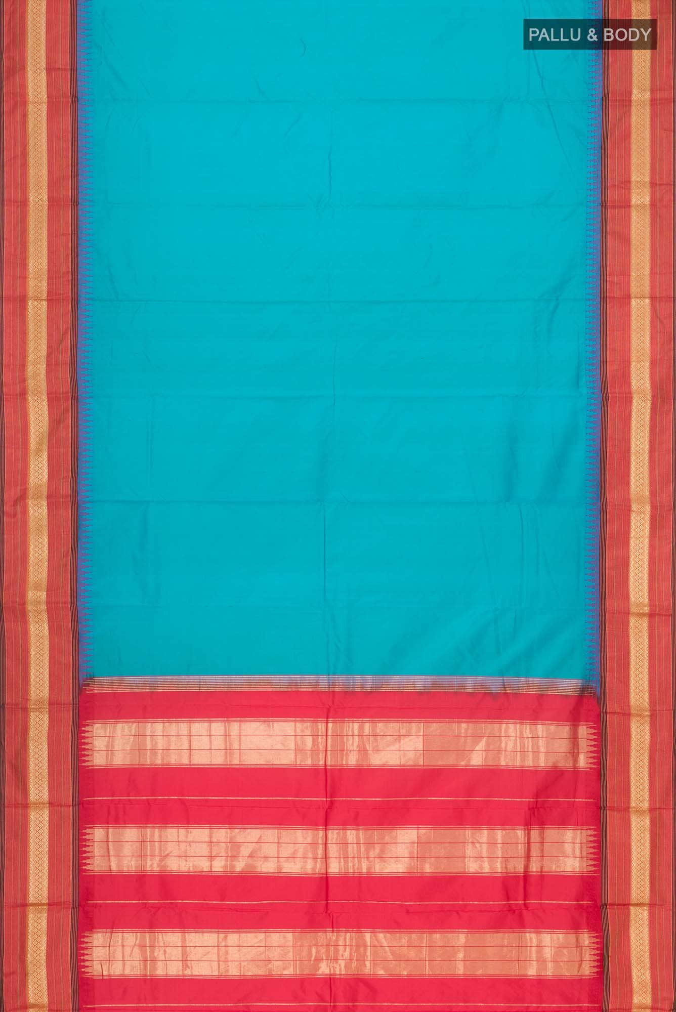 Blue Bangalore Silk Saree
