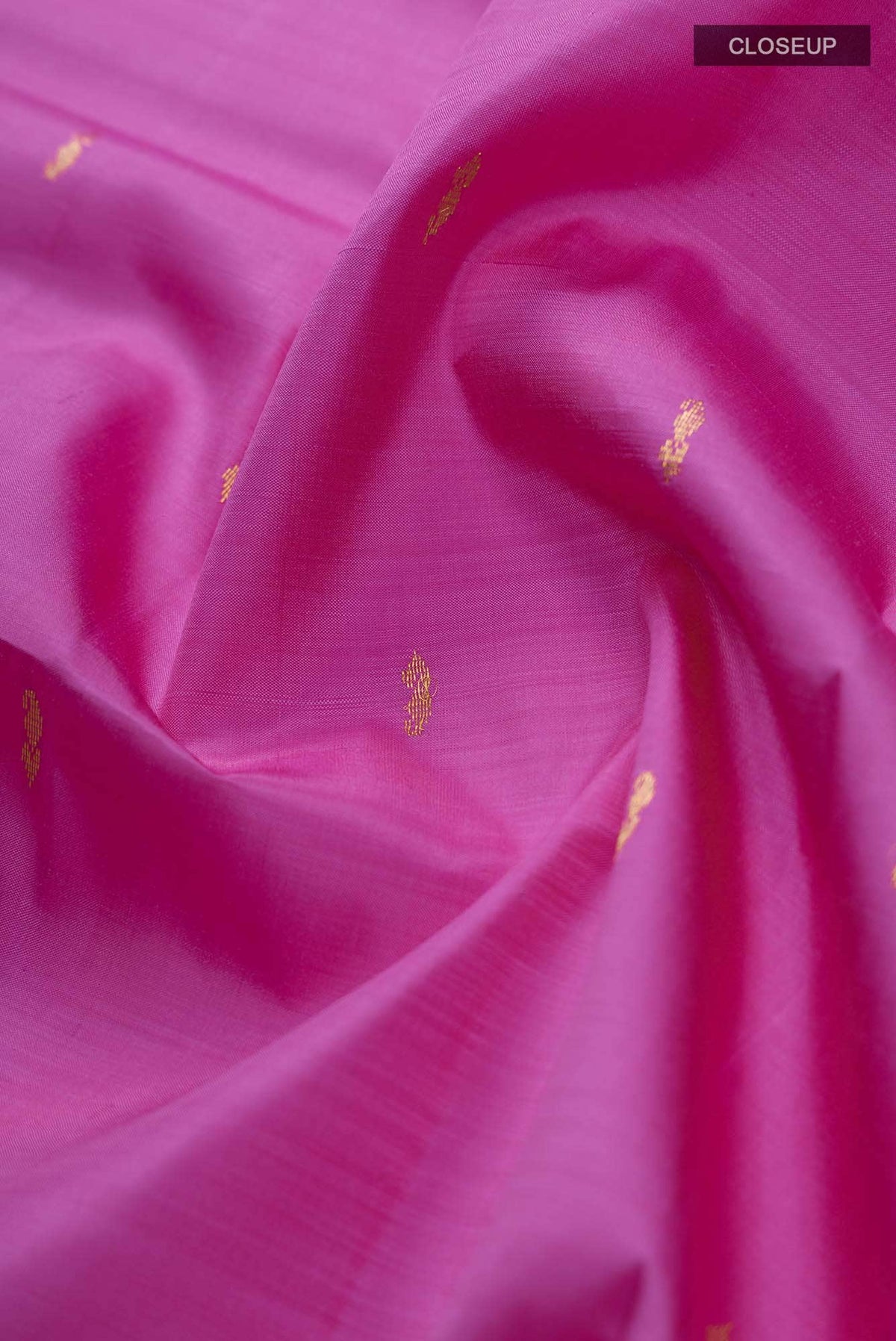 Pink Kanchipuram Silk Saree