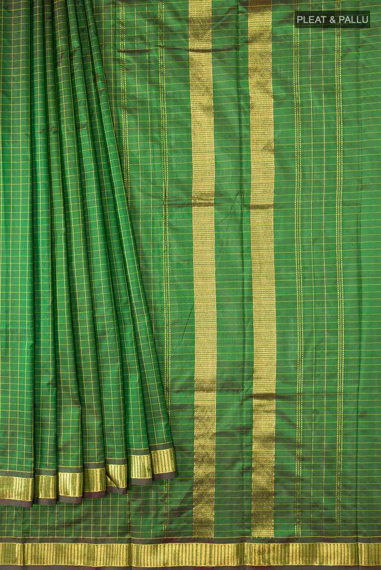 Green Kanchipuram Silk Saree