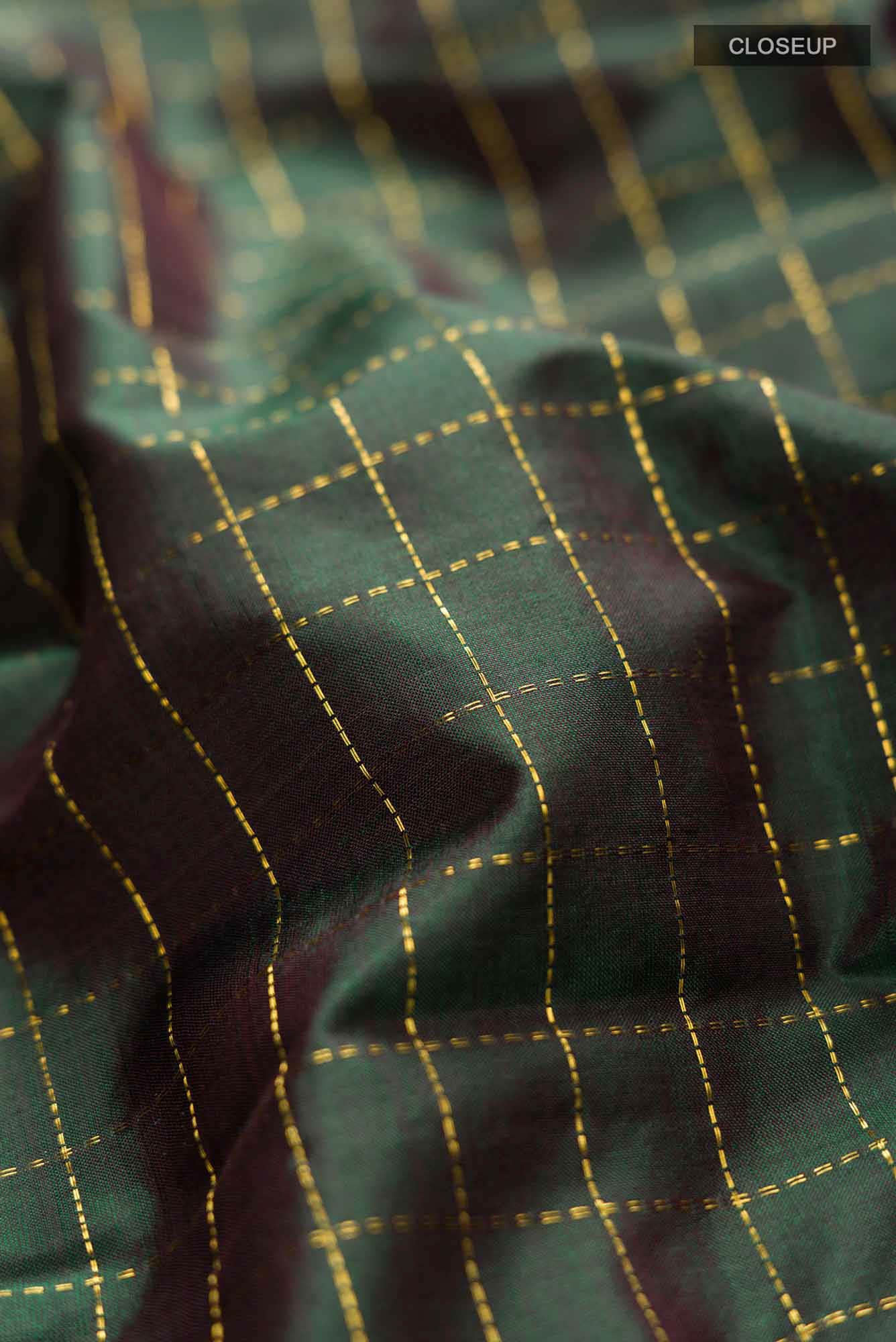 Green Kanchipuram Silk Saree