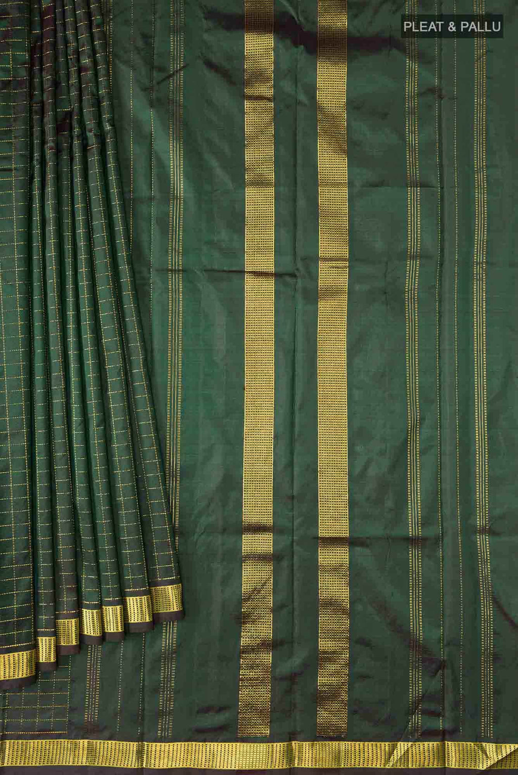 Green Kanchipuram Silk Saree