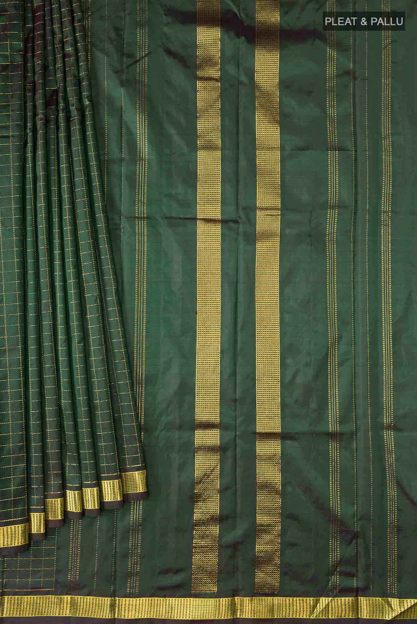Green Kanchipuram Silk Saree