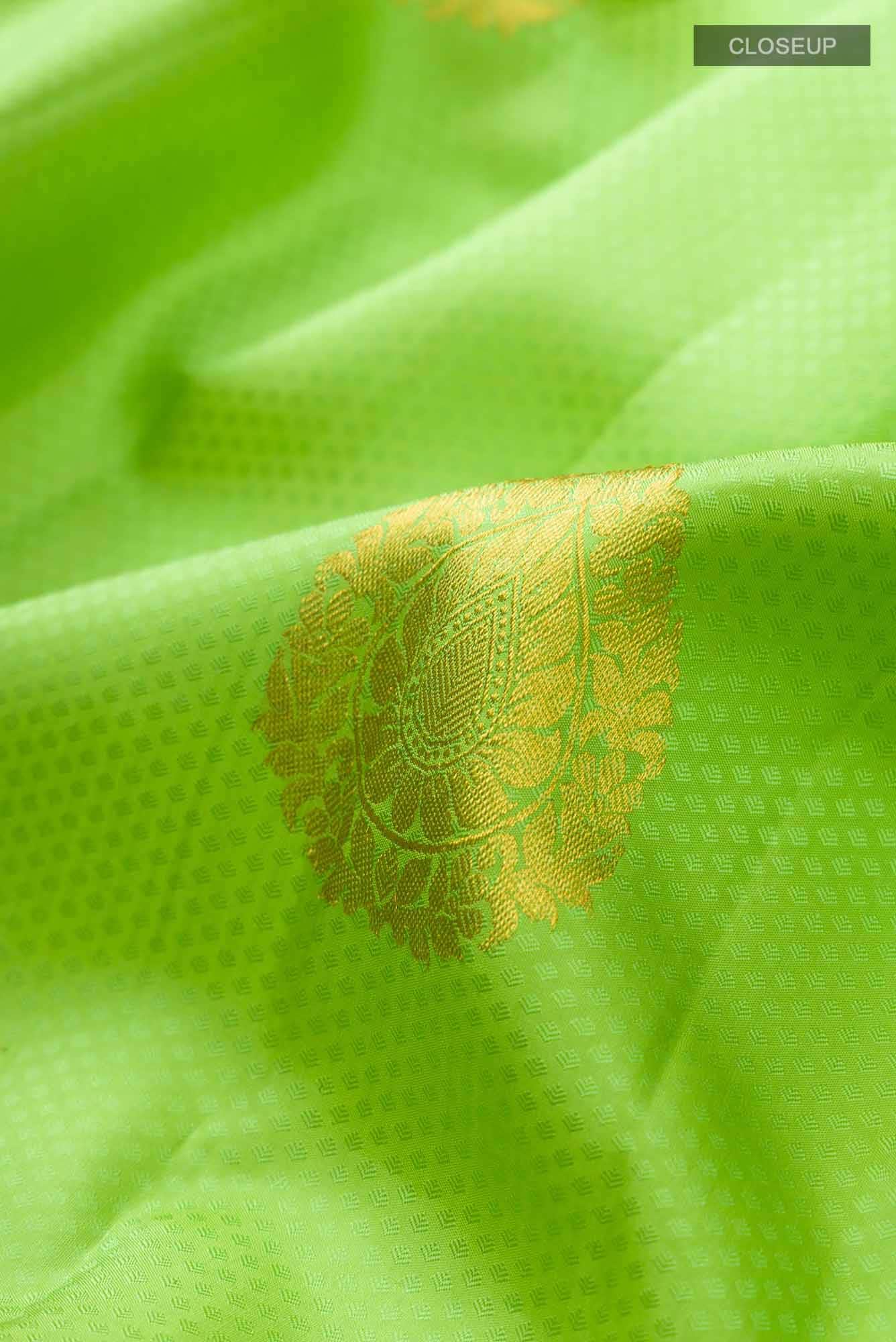 Green Kanchipuram Silk Saree