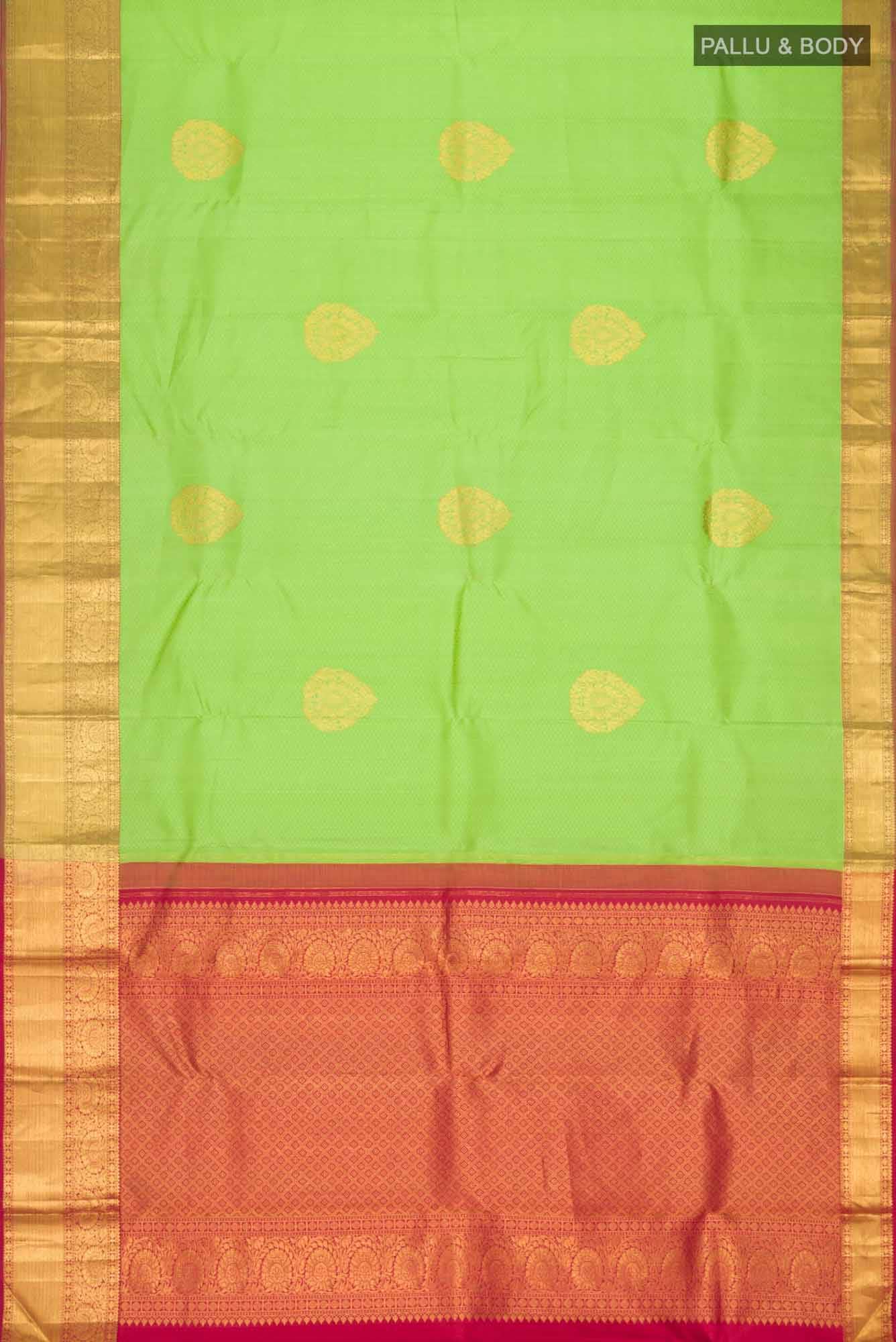 Green Kanchipuram Silk Saree
