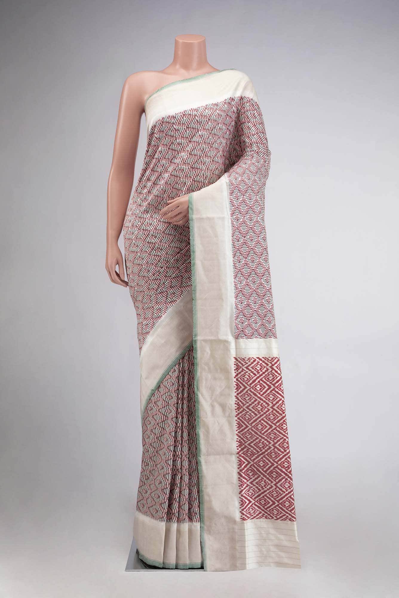 Multi Pochampally Silk Saree