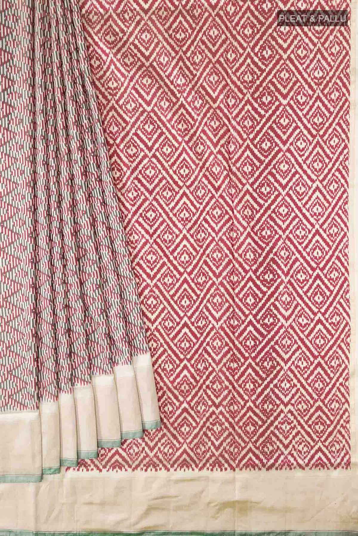 Multi Pochampally Silk Saree