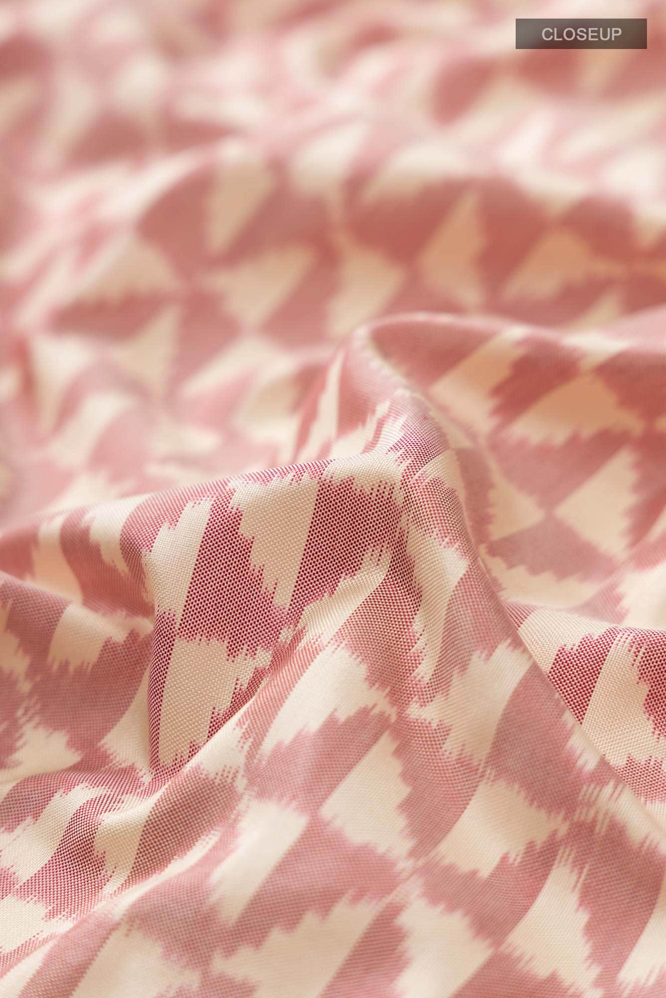 Cream Pochampally Silk Saree
