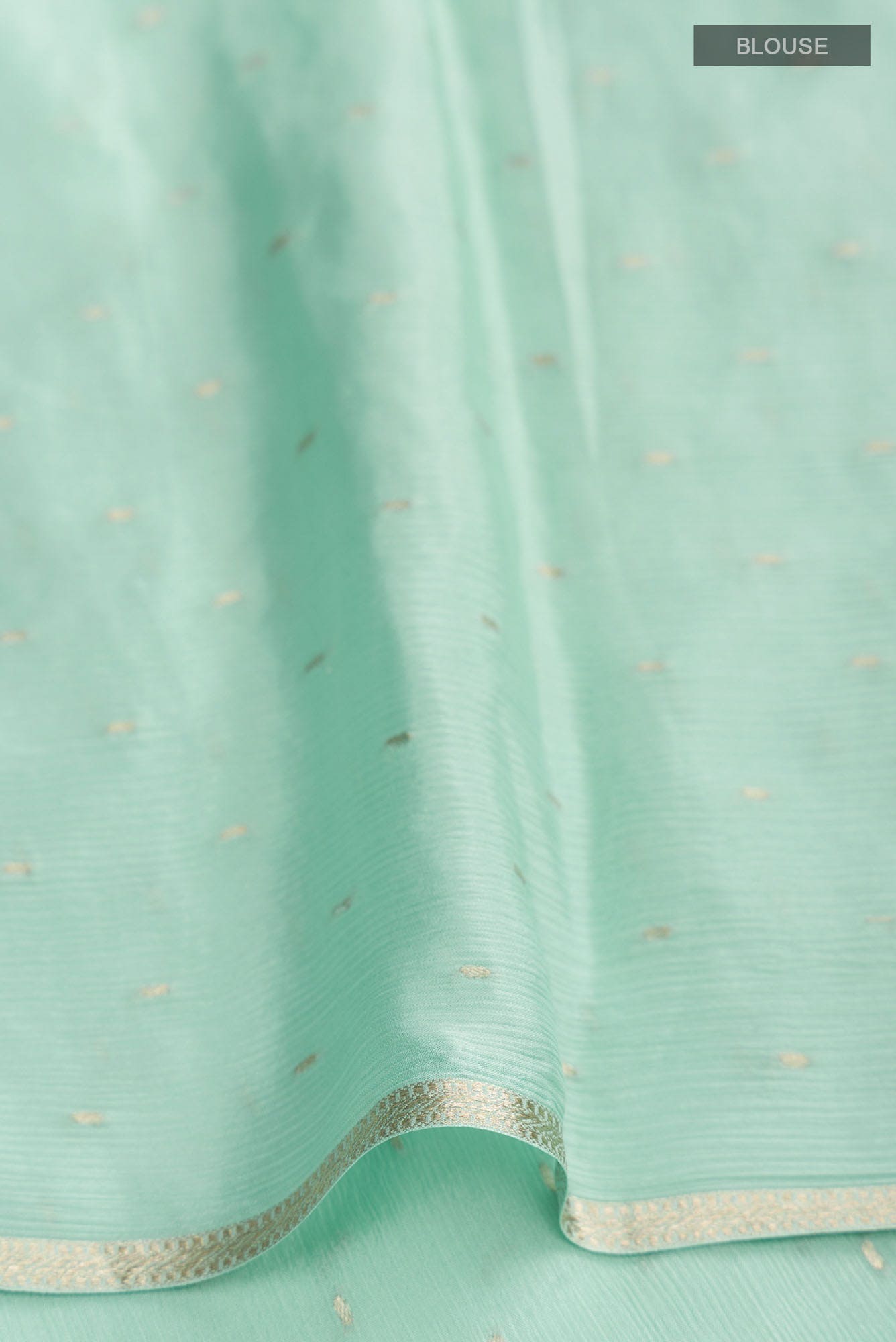 Green Chiffon Saree