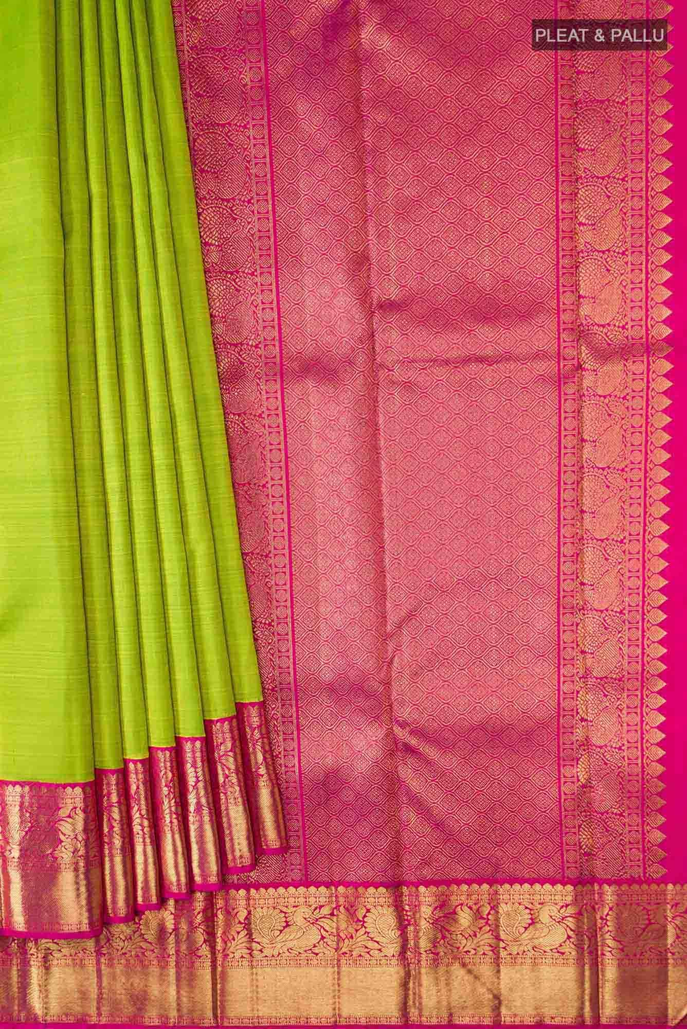 Green Kanchipuram Silk Saree