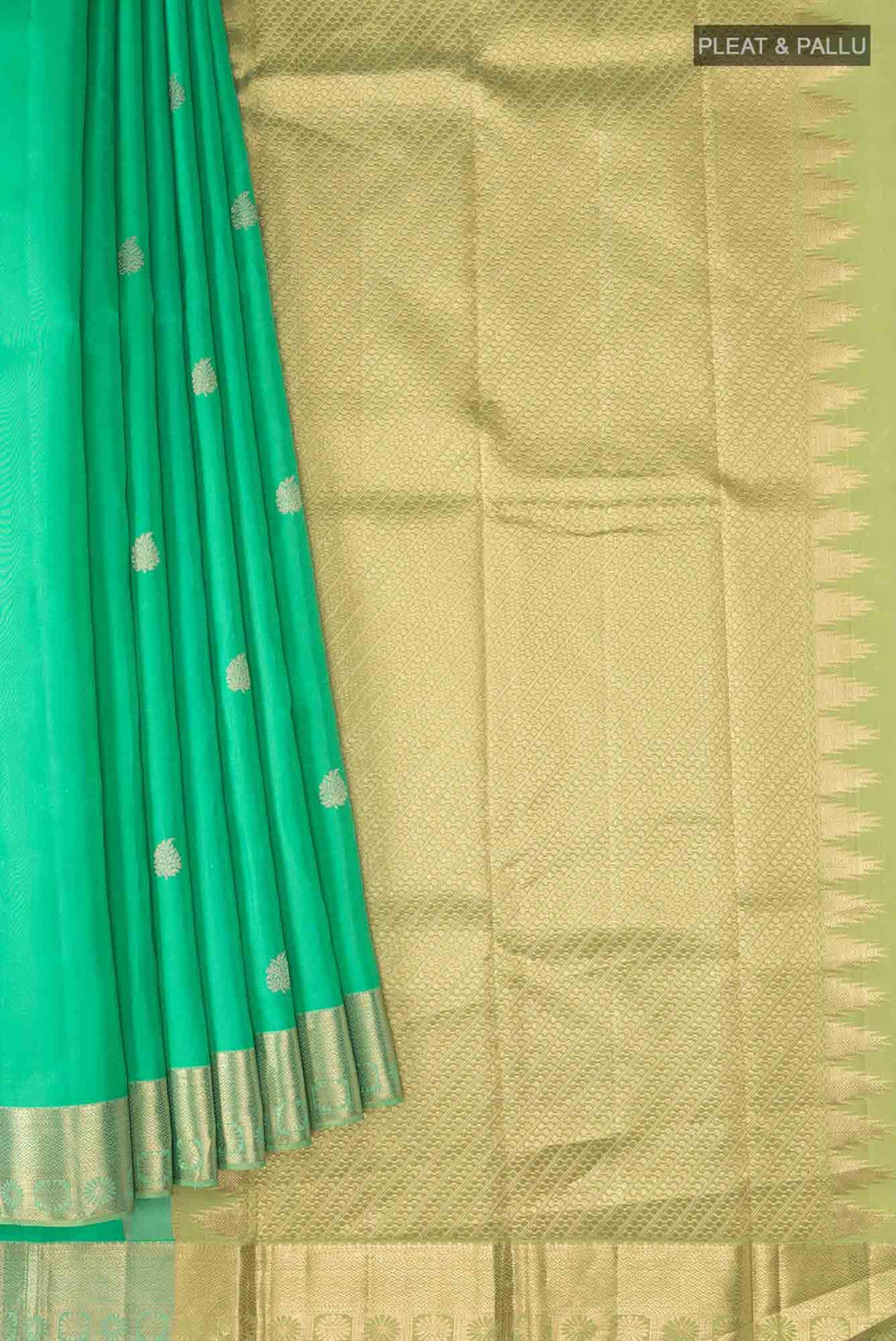 Green Kanchipuram Silk Saree