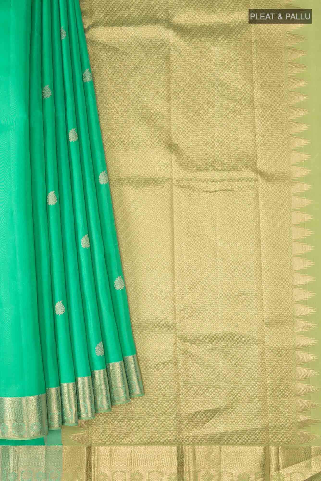Green Kanchipuram Silk Saree