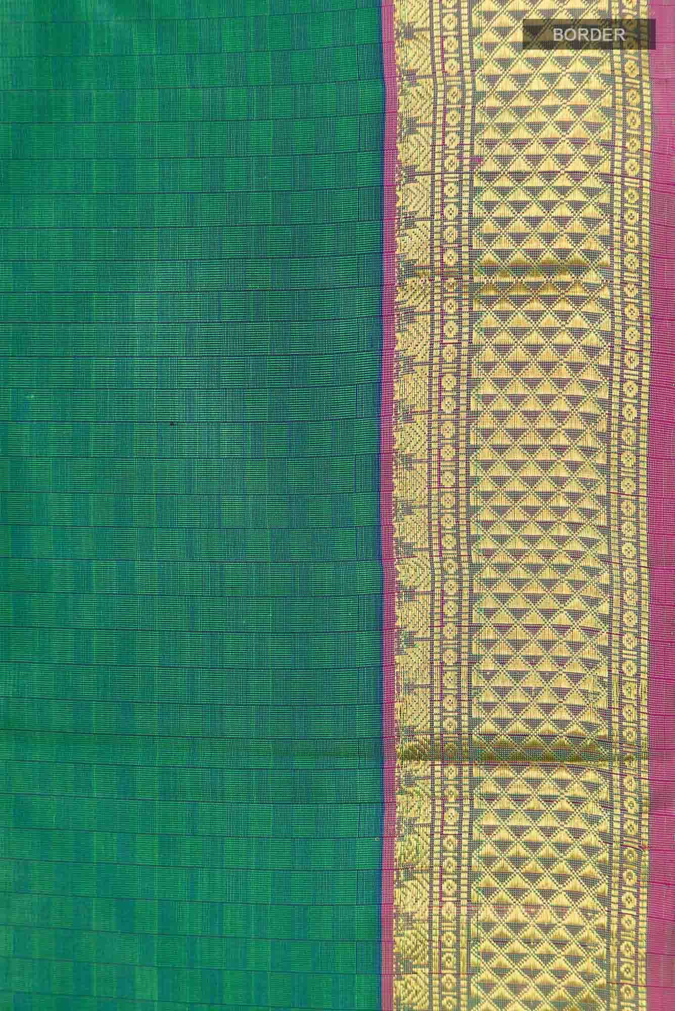 Green Kanchipuram Silk Saree