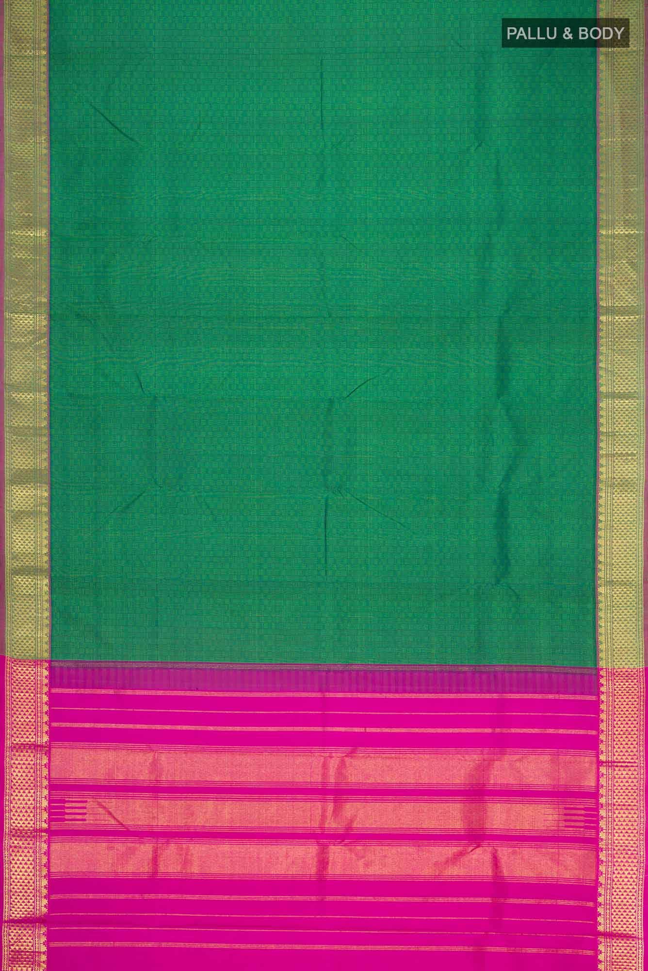 Green Kanchipuram Silk Saree