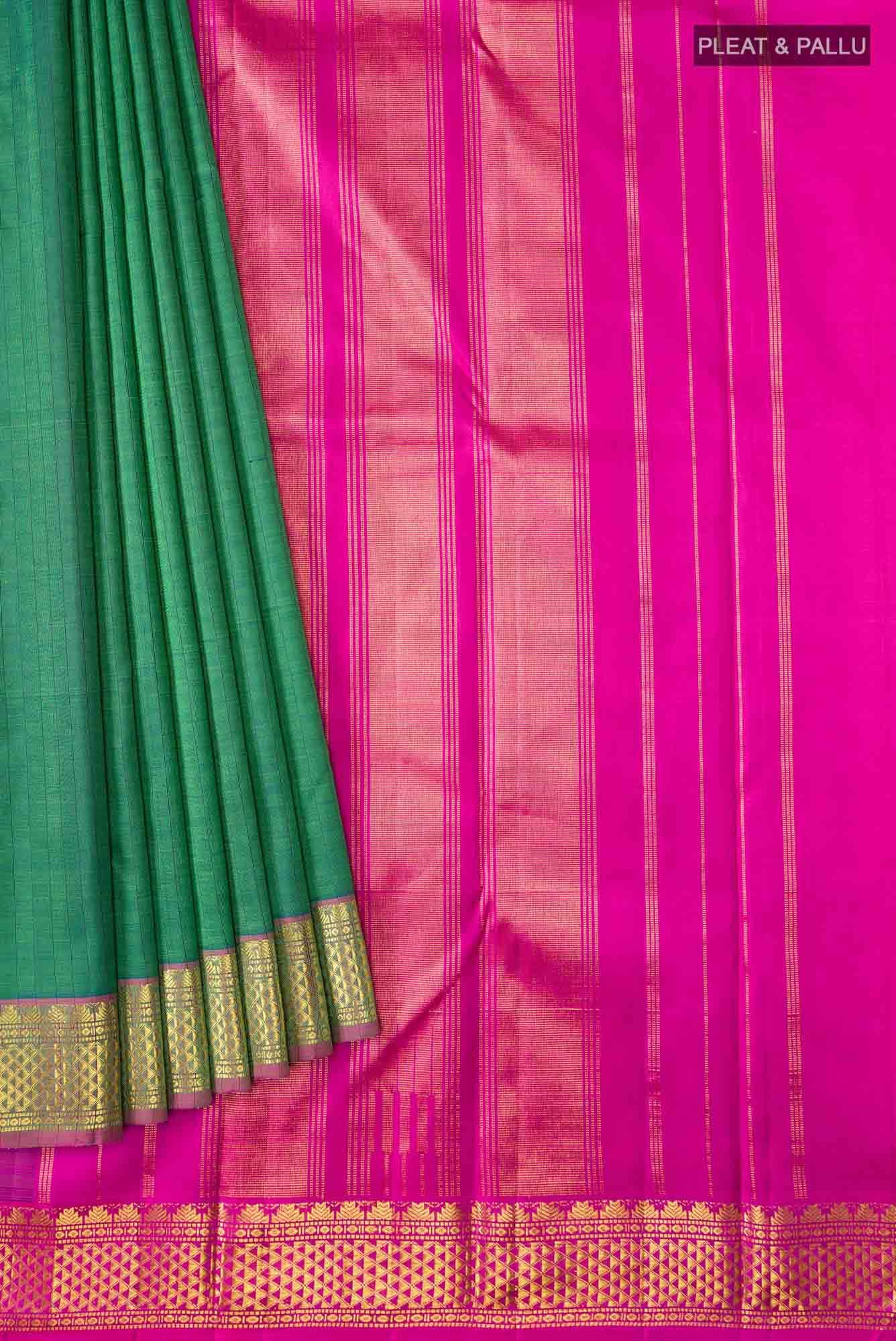Green Kanchipuram Silk Saree