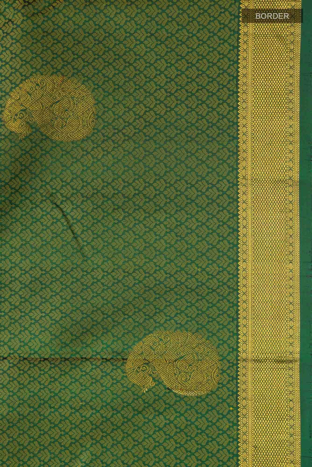 Green Kanchipuram Silk Saree
