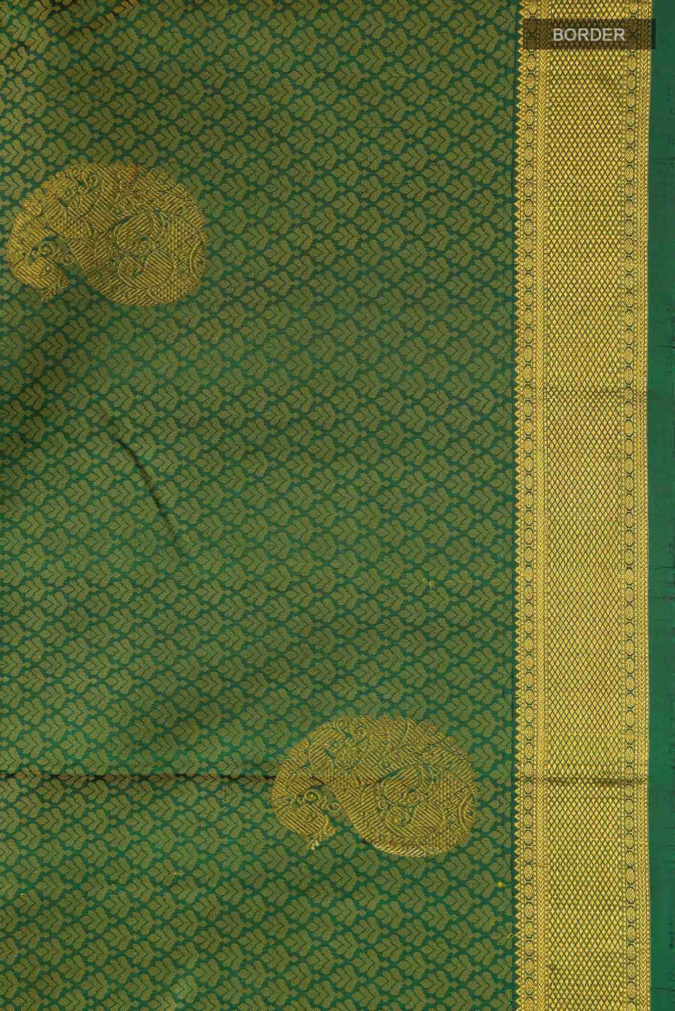 Green Kanchipuram Silk Saree