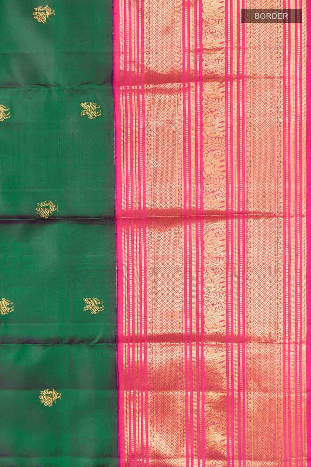 Green Kanchipuram Silk Saree