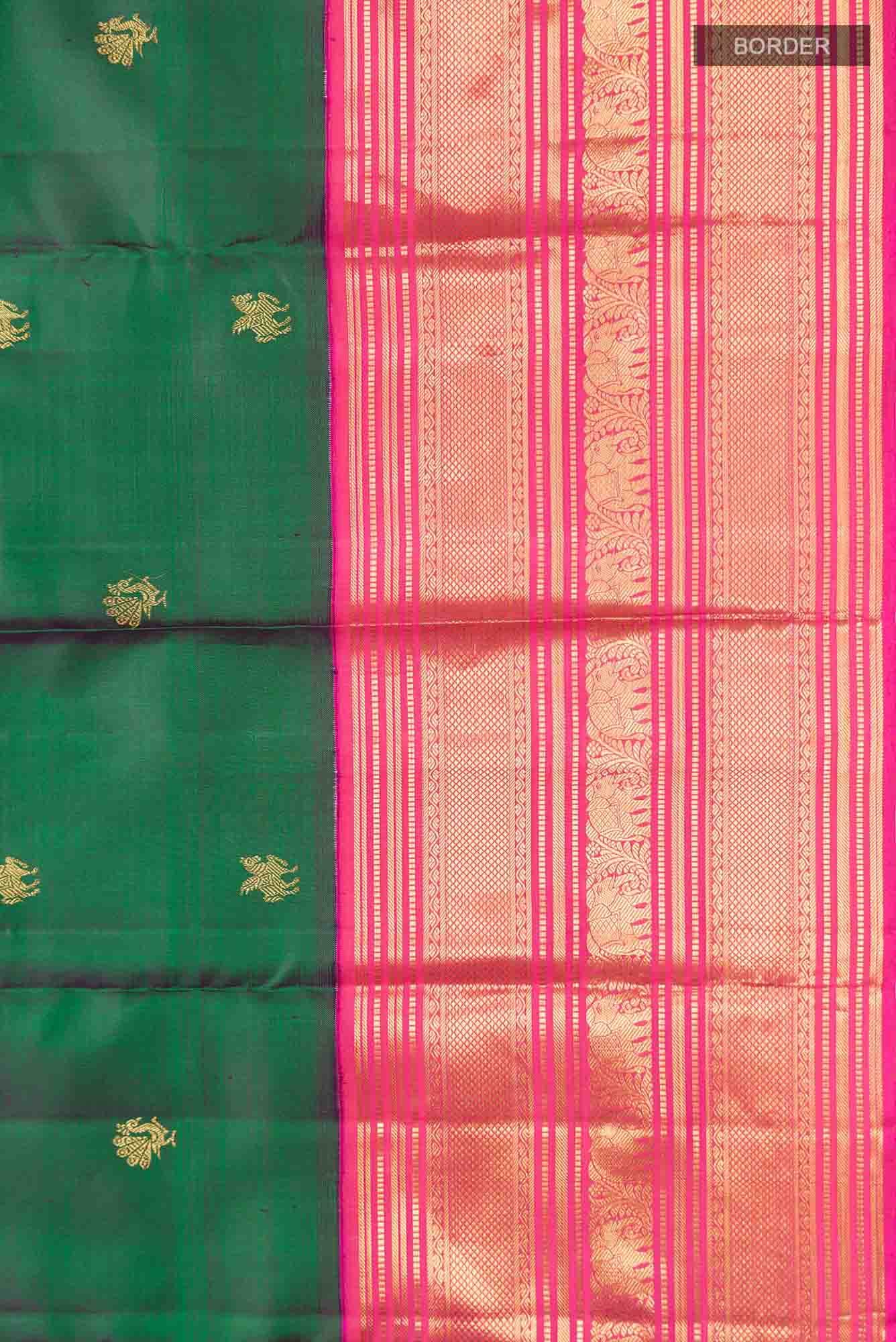 Green Kanchipuram Silk Saree