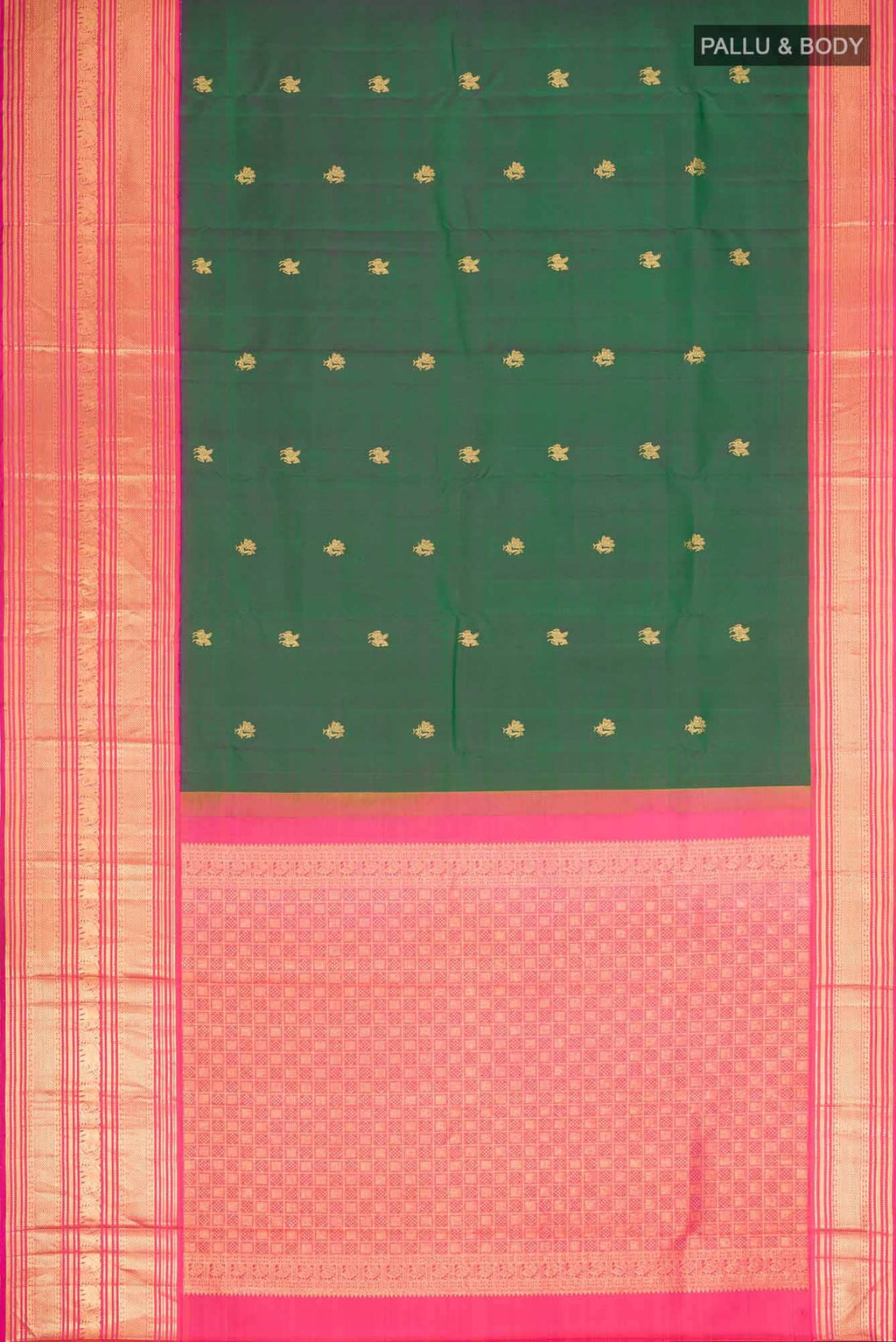 Green Kanchipuram Silk Saree