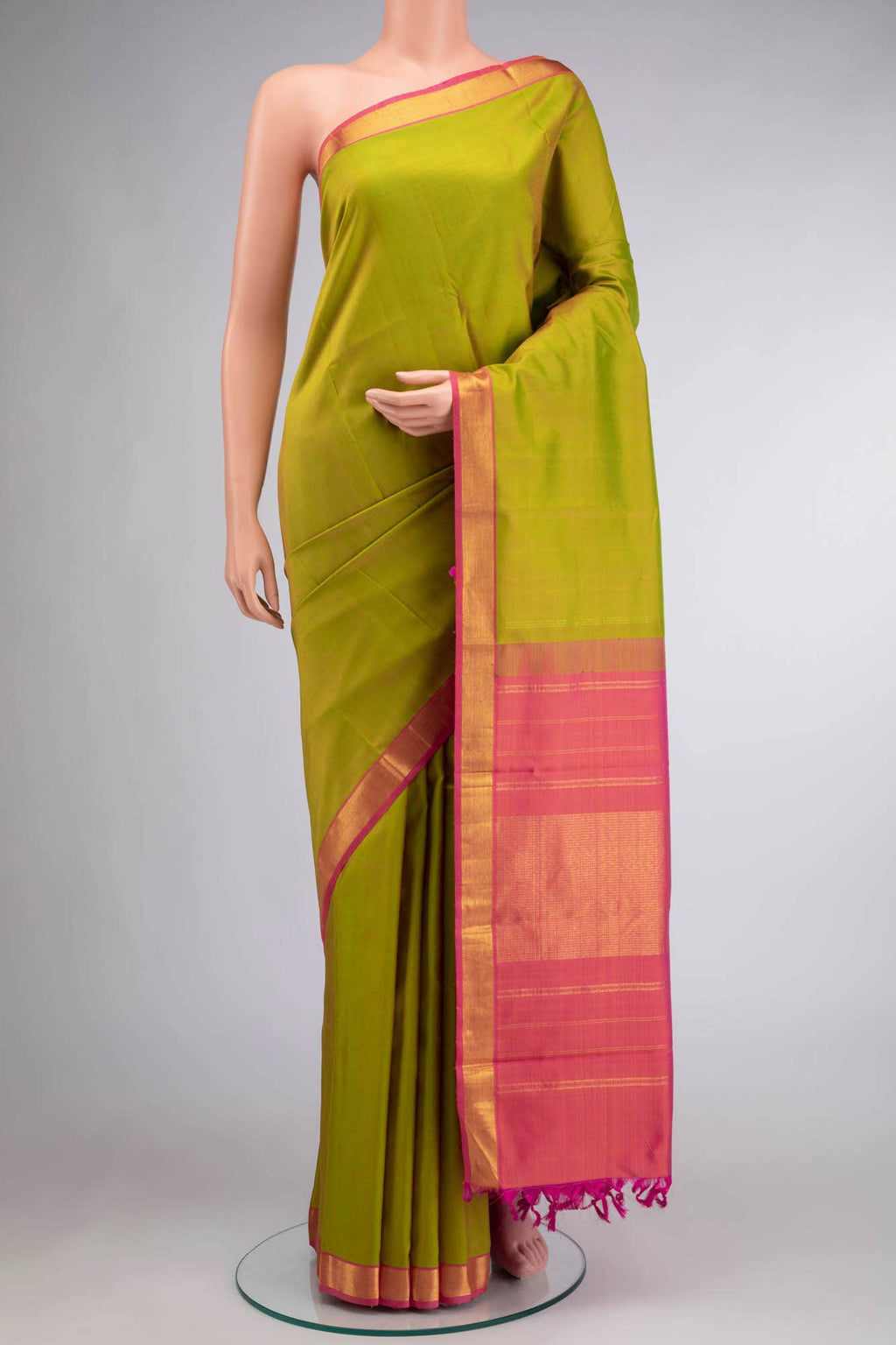 Green Kanchipuram Silk Saree