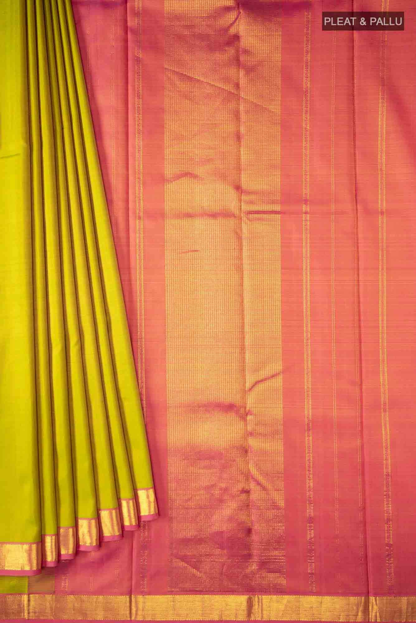 Green Kanchipuram Silk Saree