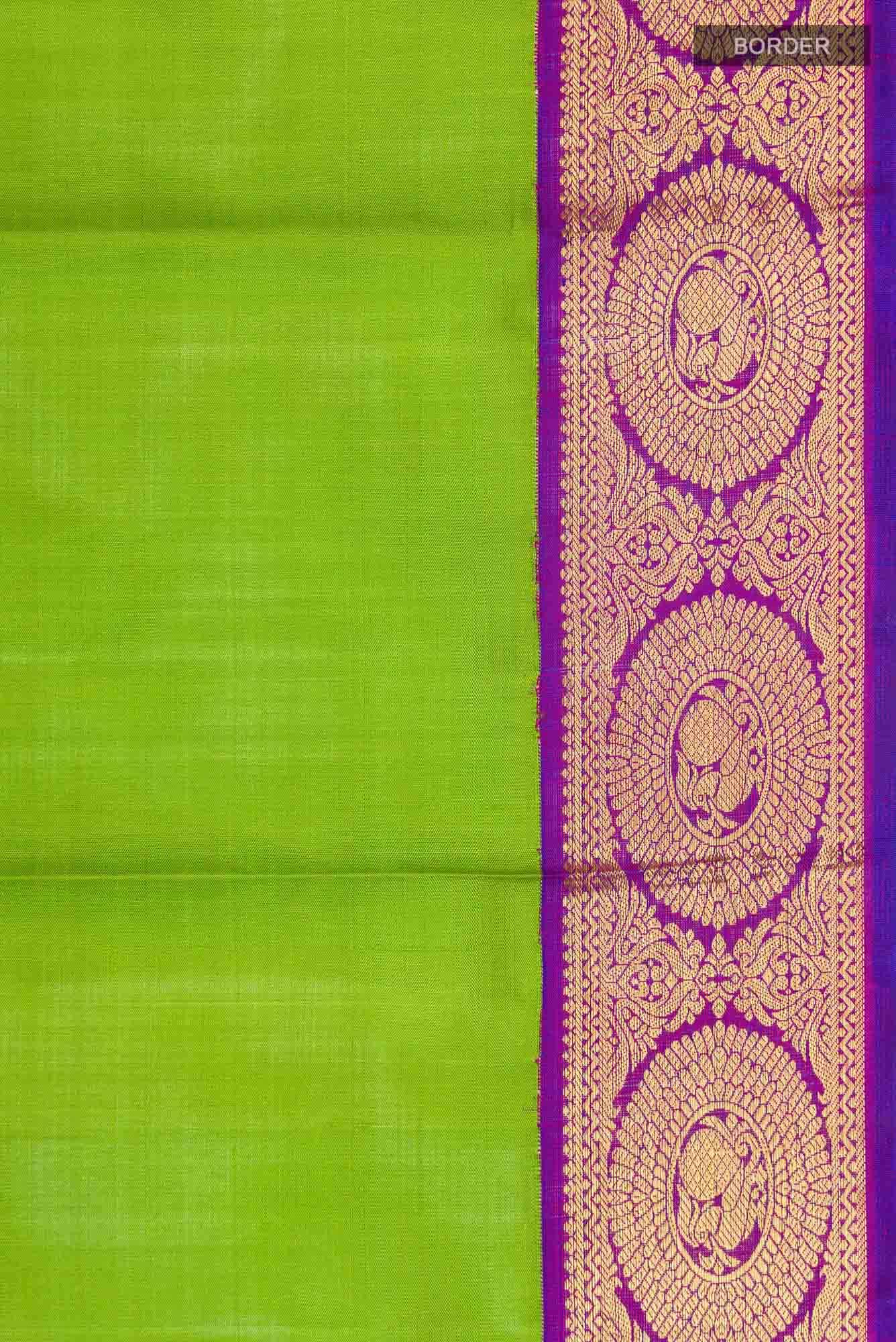 Green Kanchipuram Silk Saree