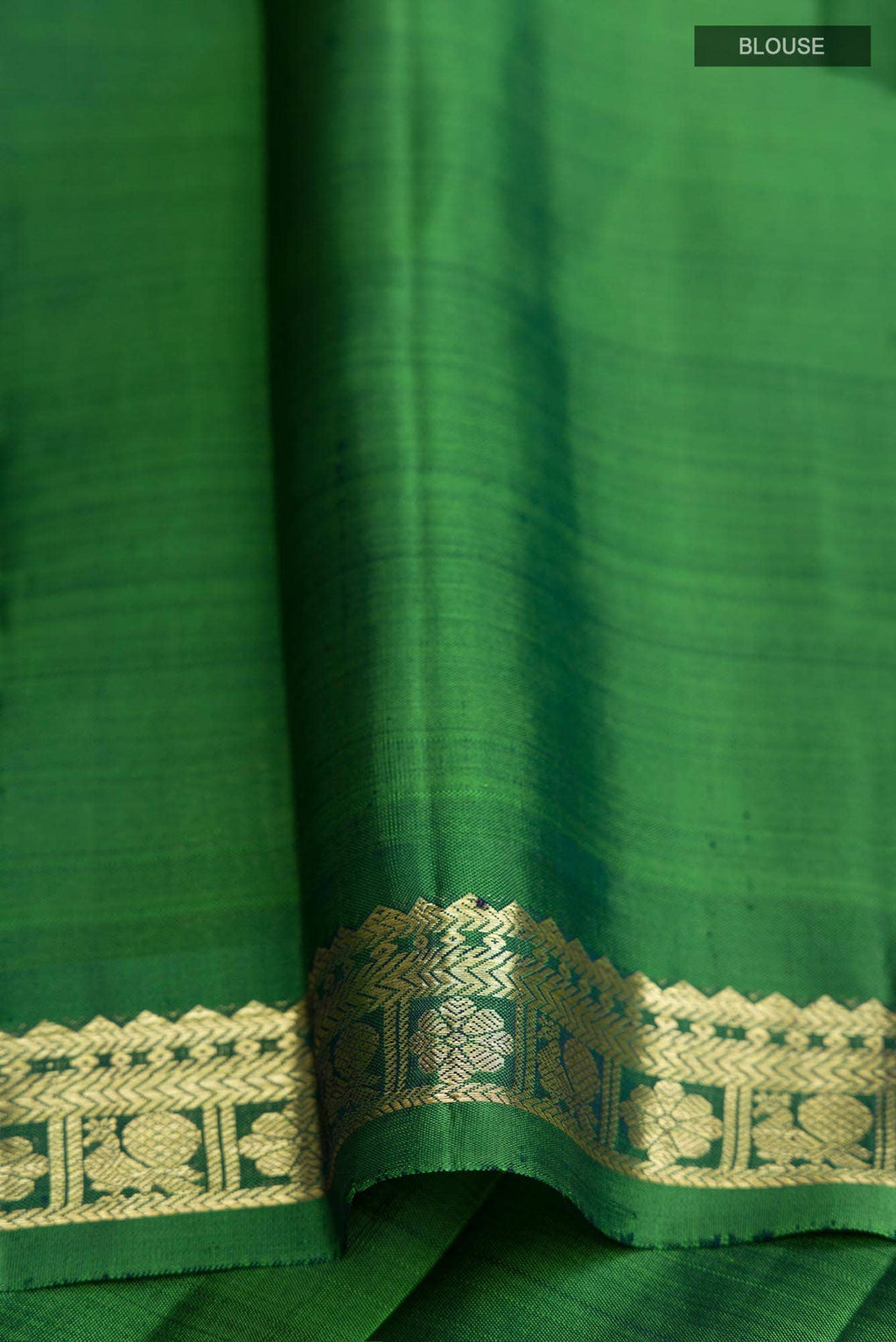 Blue Kanchipuram Silk Saree