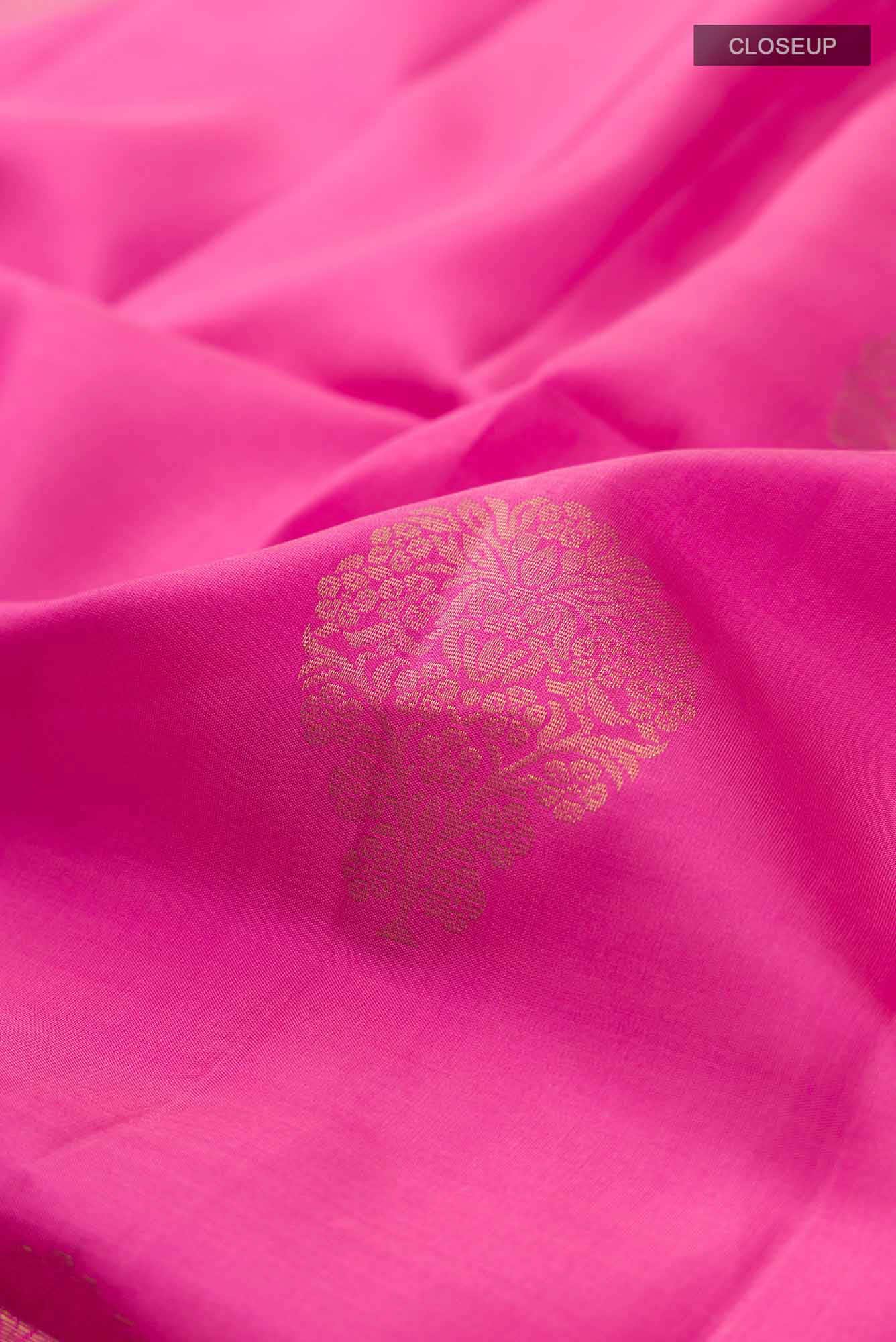 Pink Soft Silk Saree