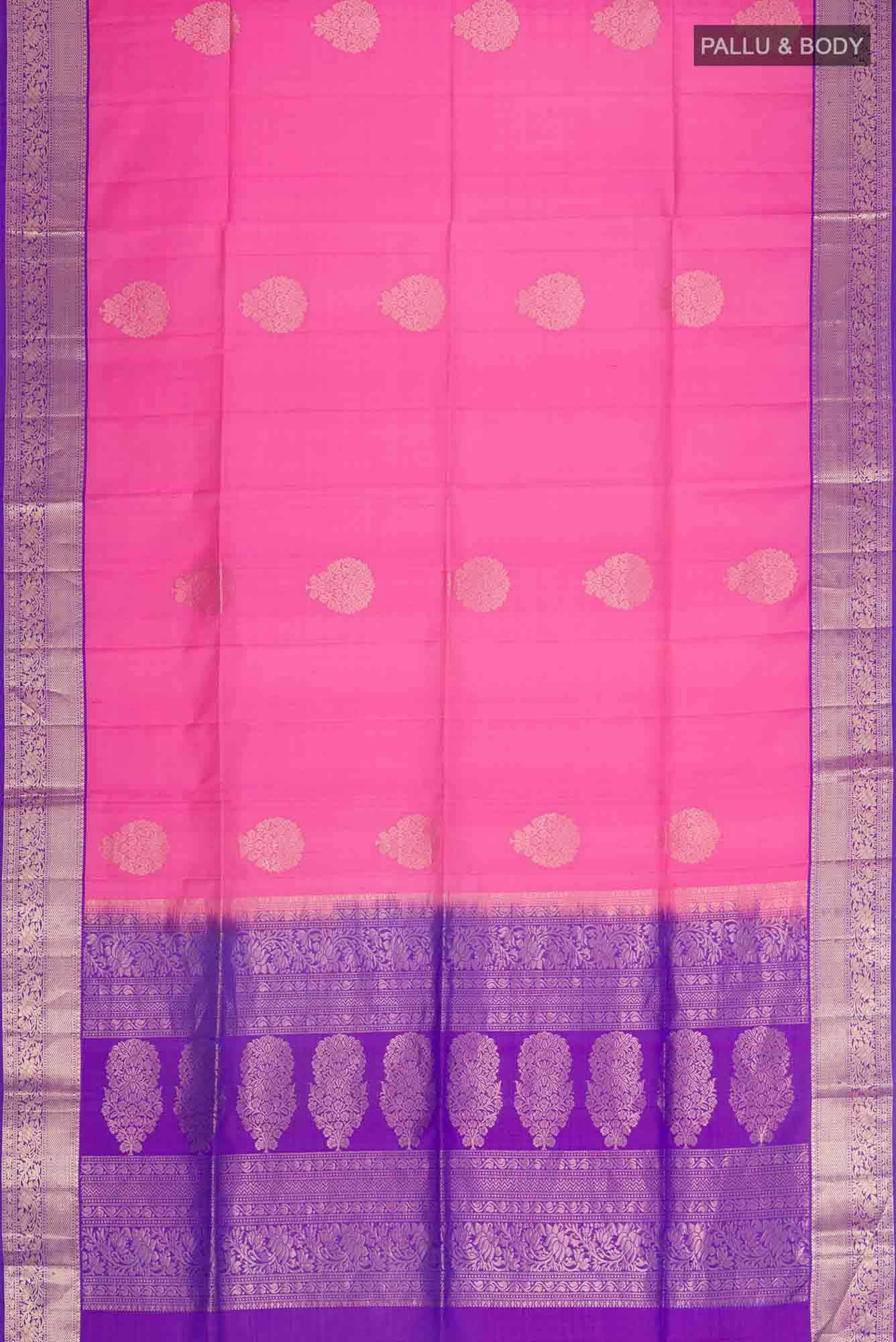 Pink Soft Silk Saree