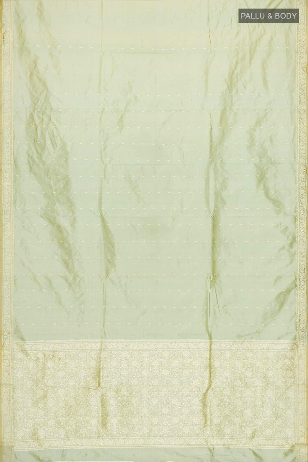 Green Banarasi Katan Silk Saree