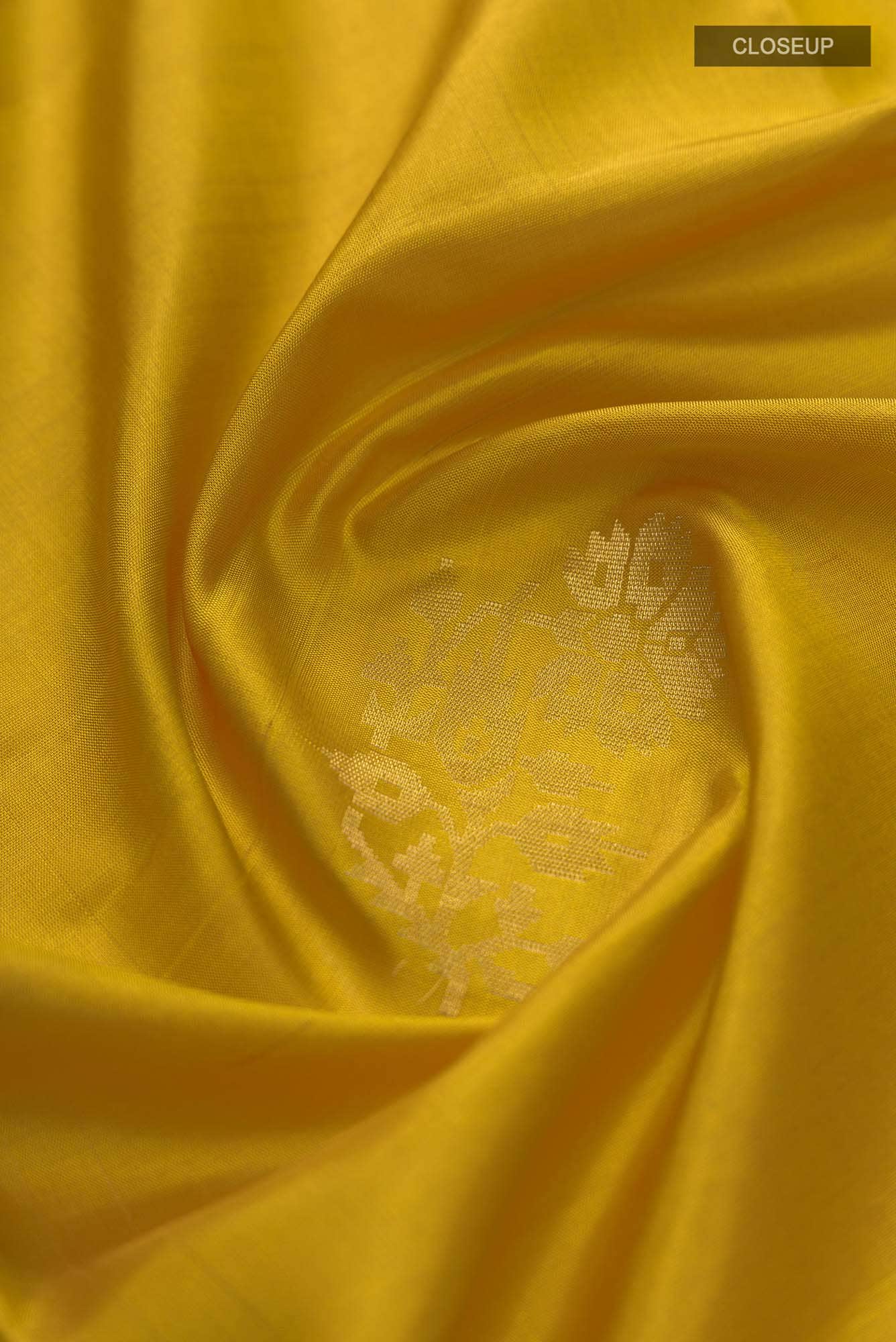 Yellow Soft Silk Saree
