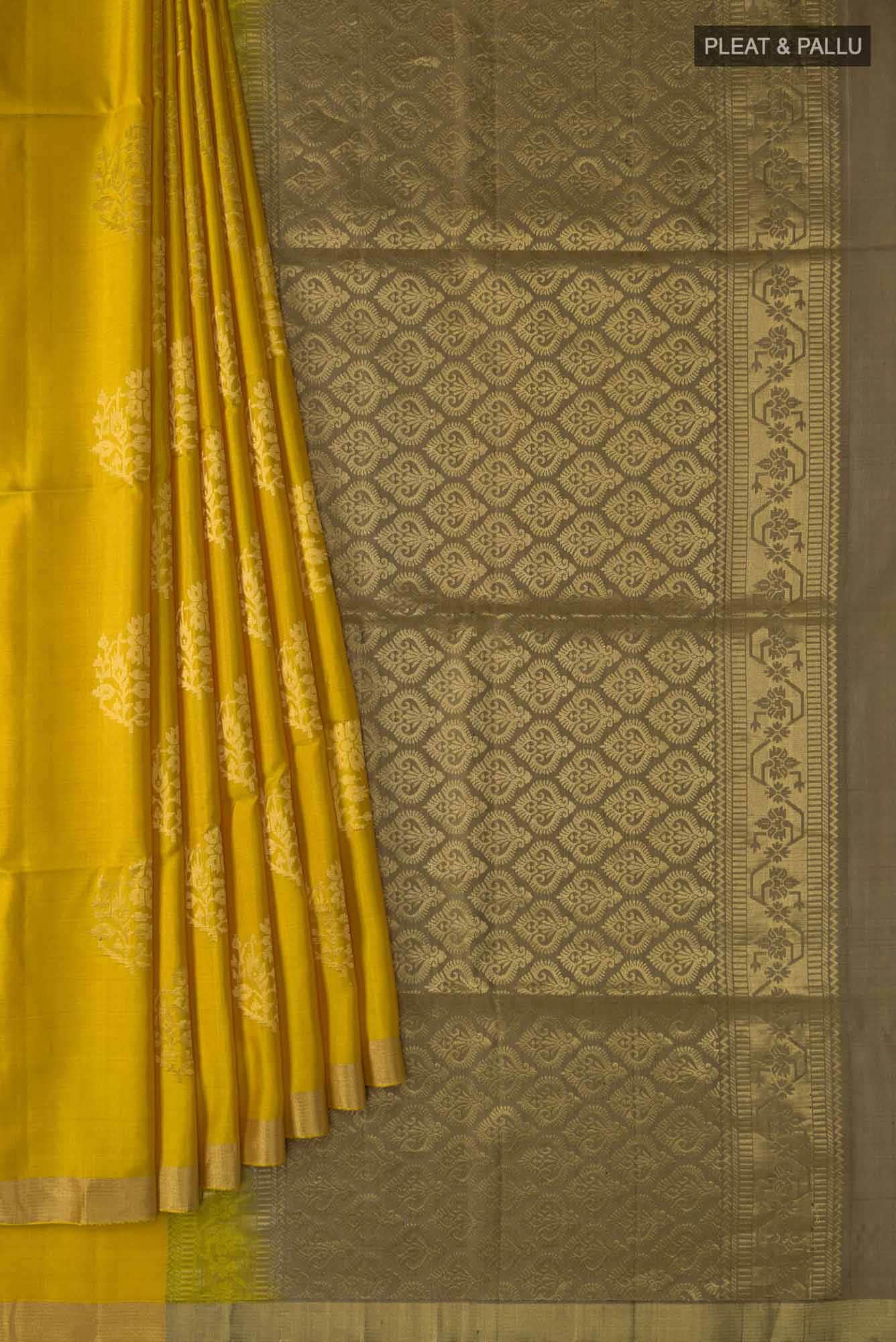 Yellow Soft Silk Saree